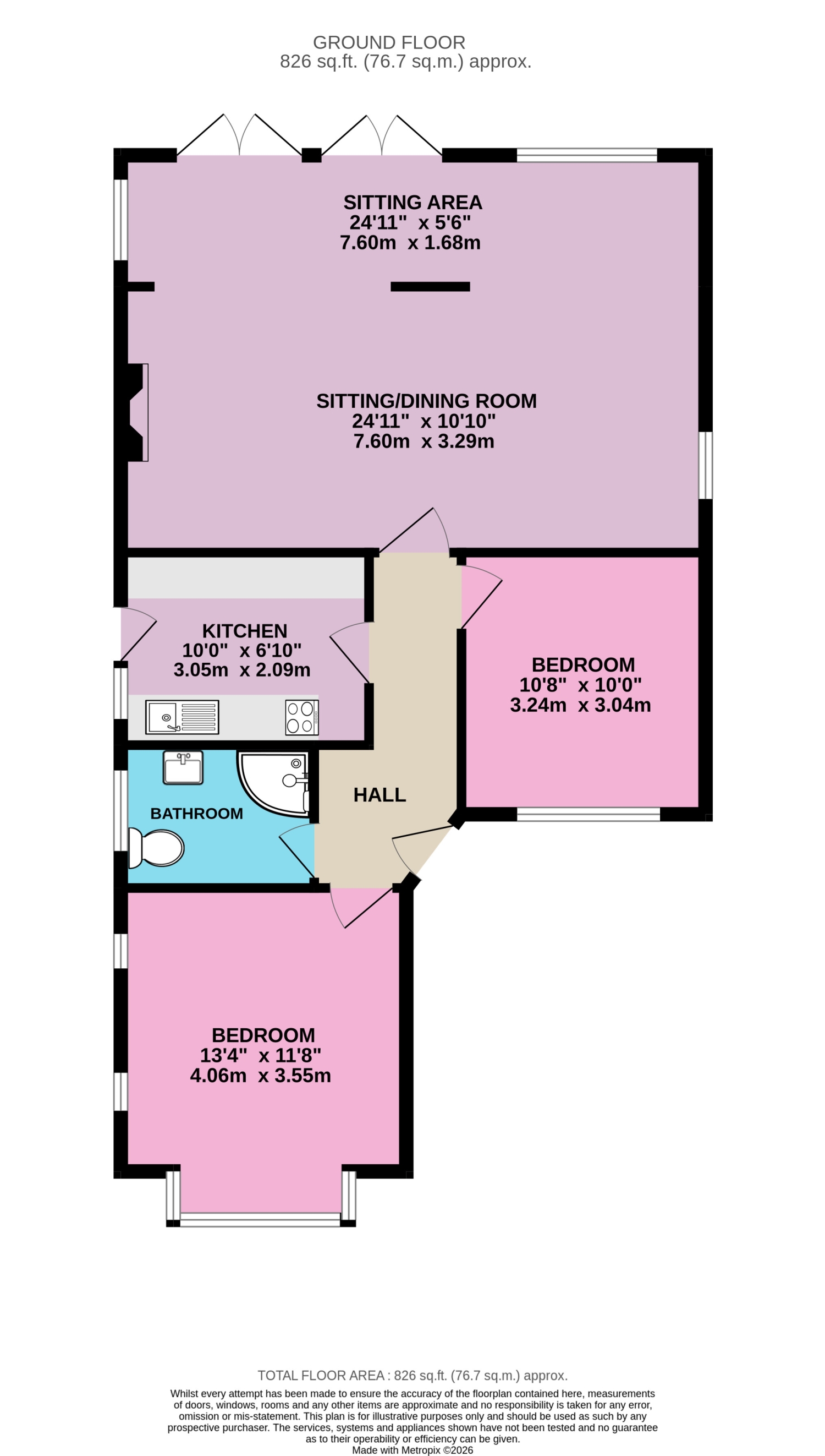 13 Bircham Road, Southend-on-Sea floorplan