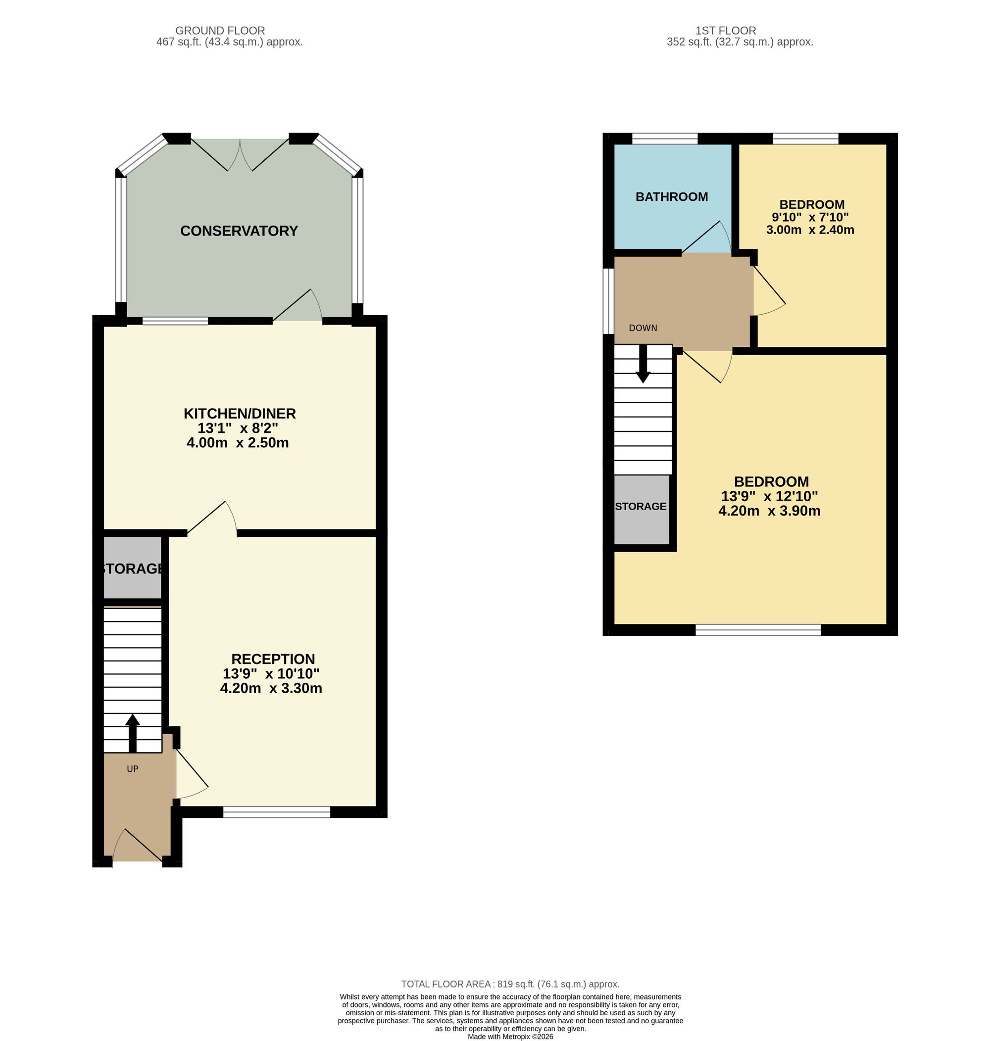 31 Spinning Meadow, Bolton floorplan
