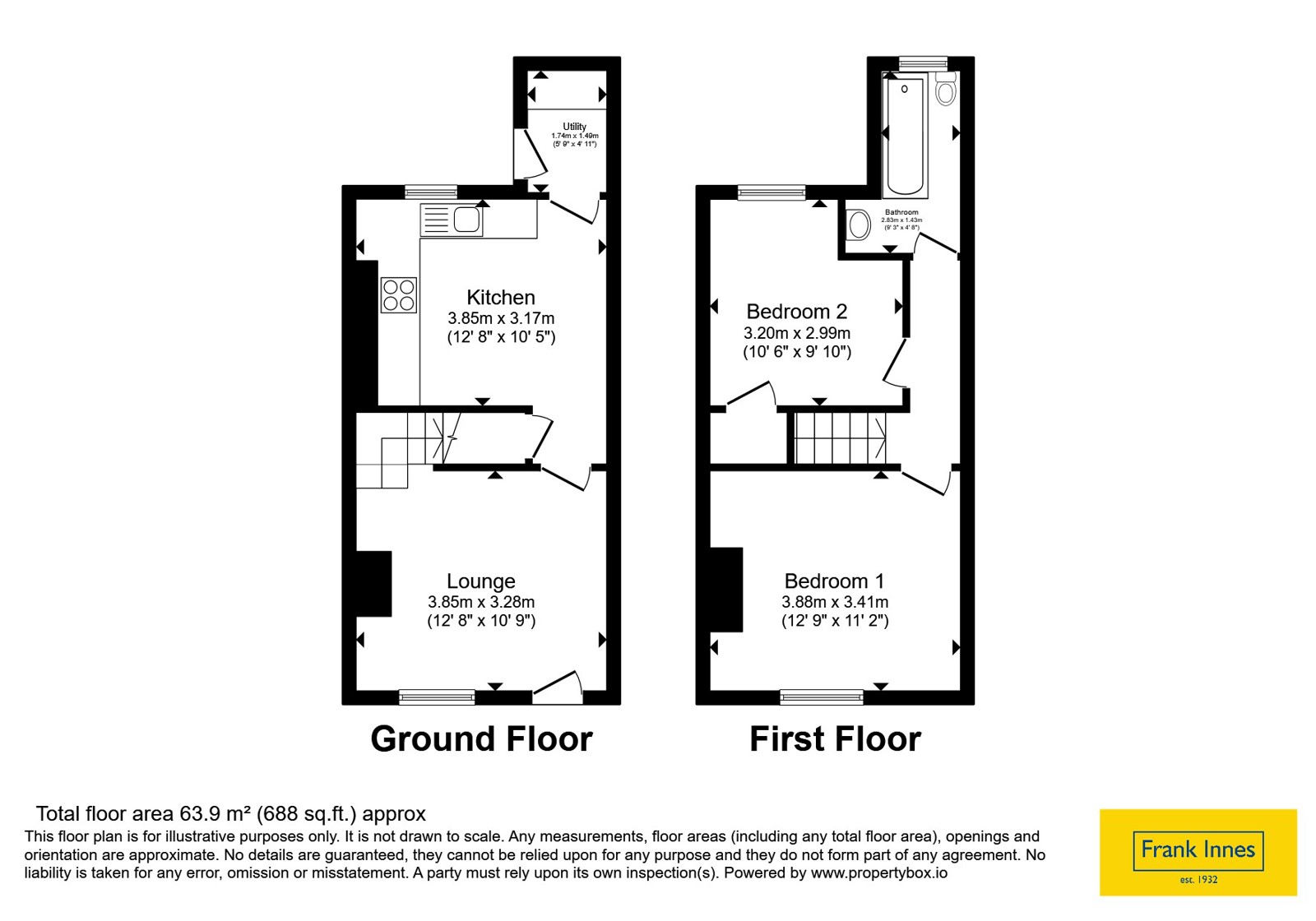 27, Durnford Street, Nottinghamshire floorplan