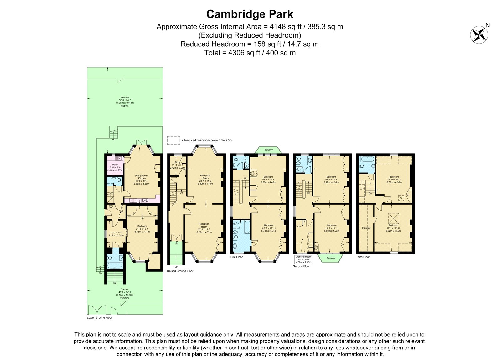 Cambridge Park, Twickenham TW1, 7 bedroom semidetached house for sale