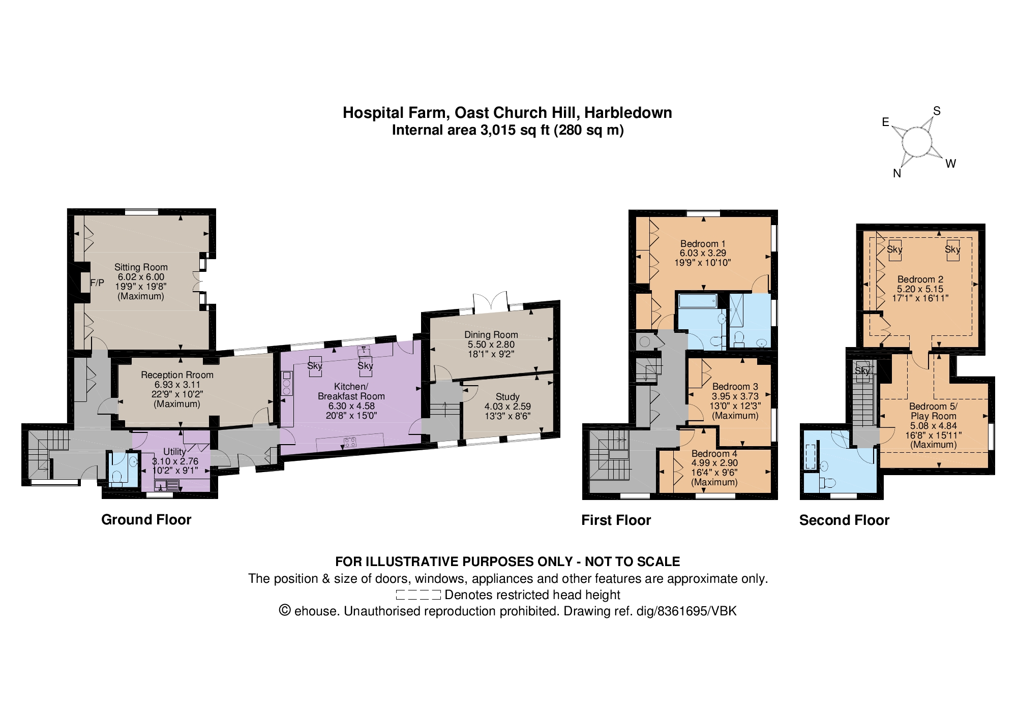 5 Bedrooms Semi-detached house for sale in Church Hill, Harbledown, Canterbury, Kent CT2