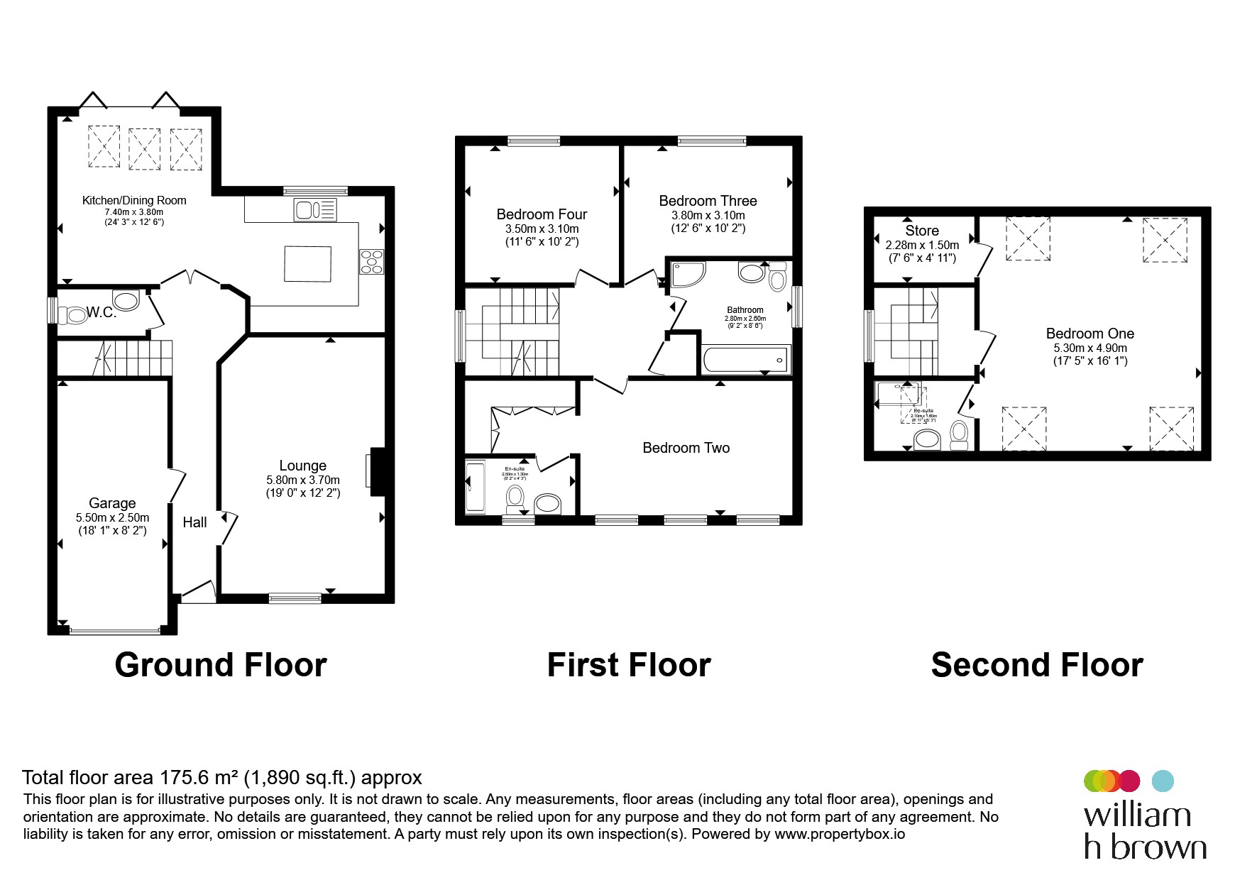 24, Gower Way, Rotherham floorplan