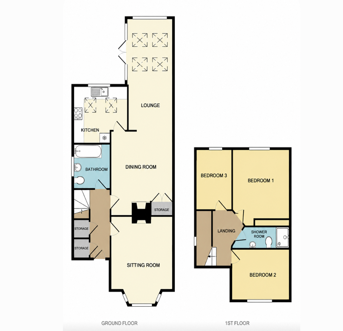 4, Albert Street, Nottingham floorplan