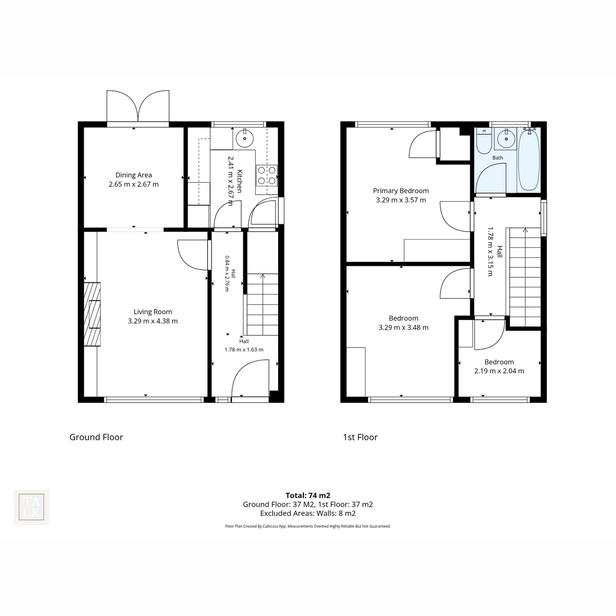 35, Chester Crescent, Rossendale floorplan