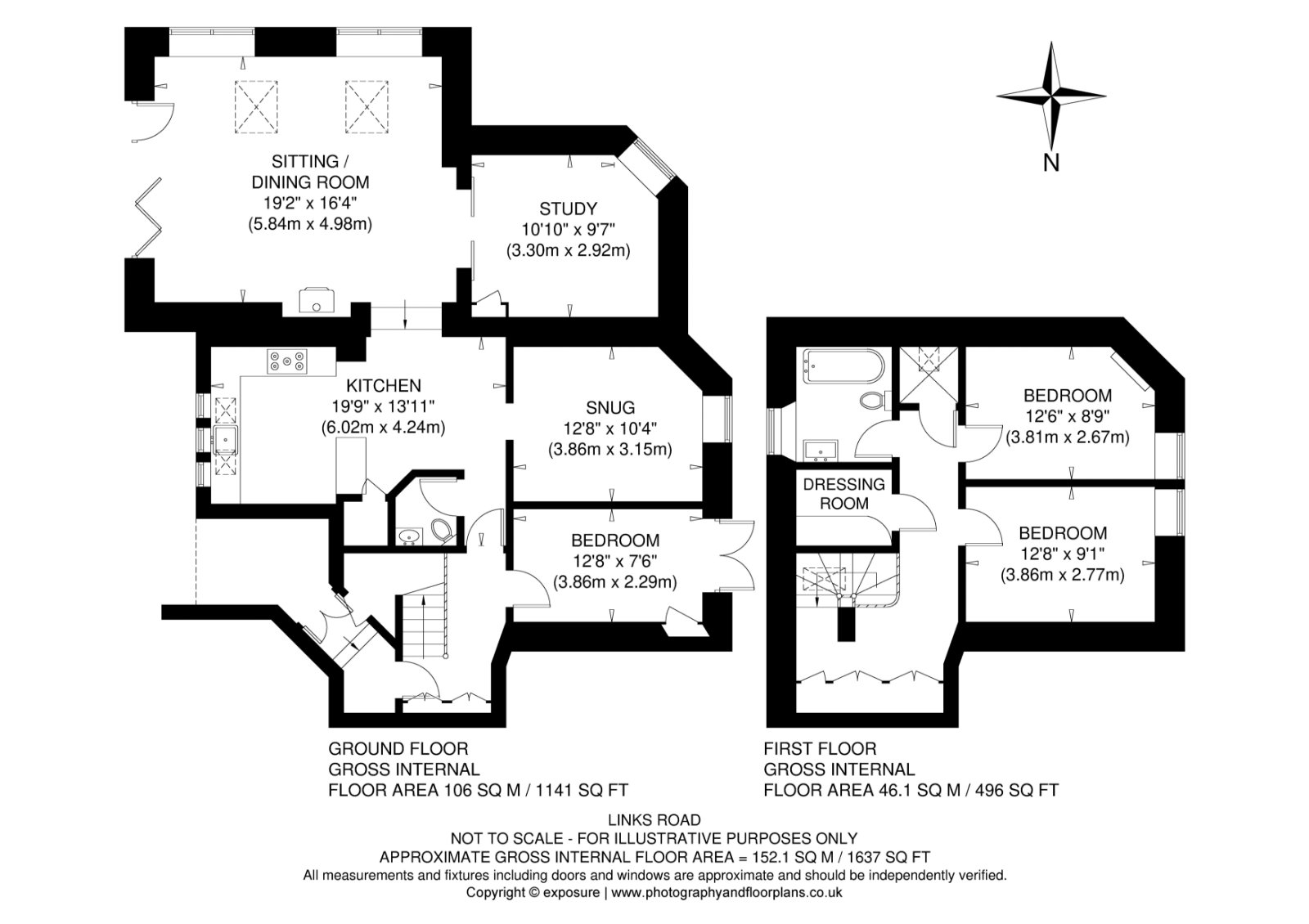 6, Links Road, East Lothian floorplan