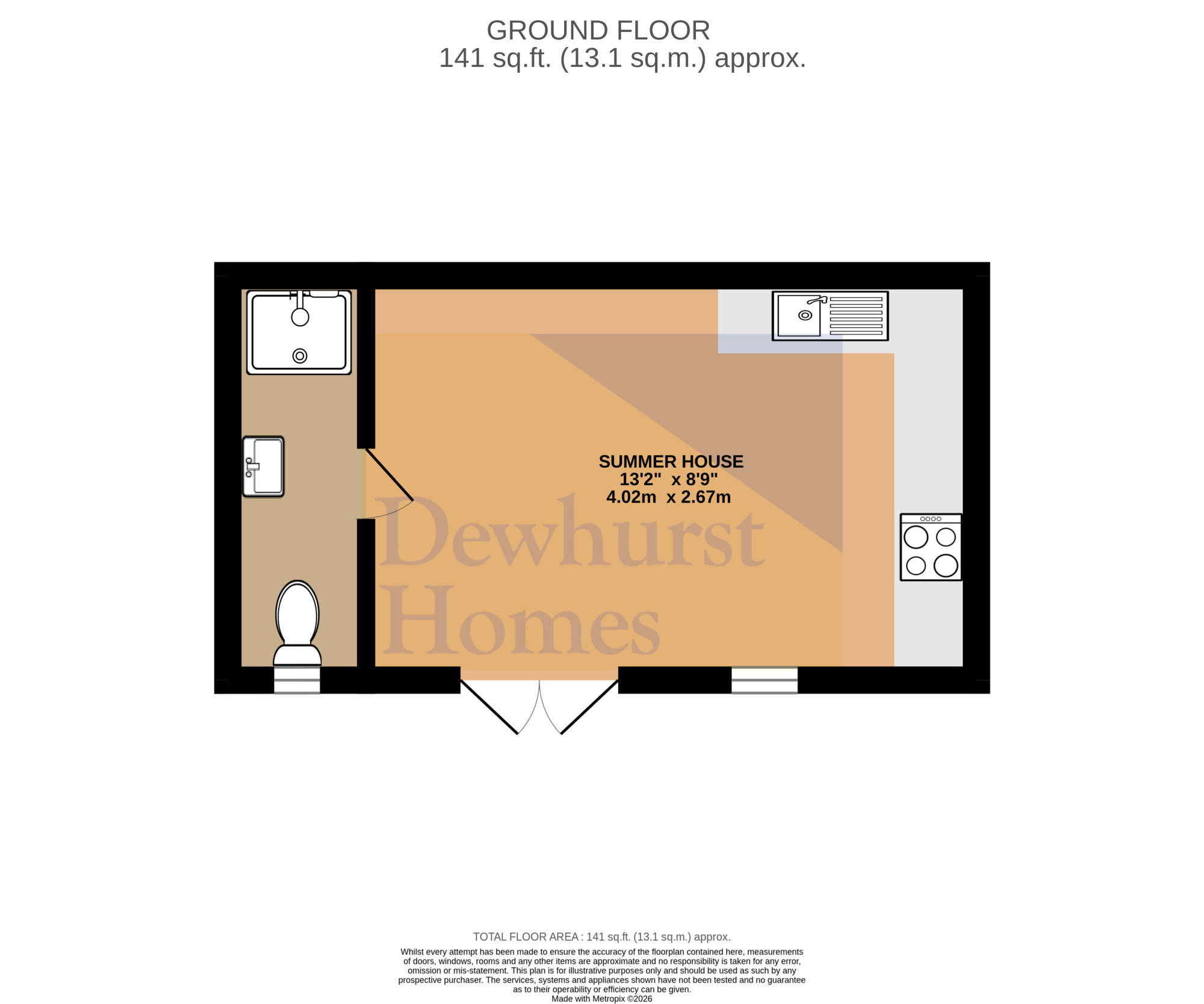 High Gates, Back Lane, Preston floorplan