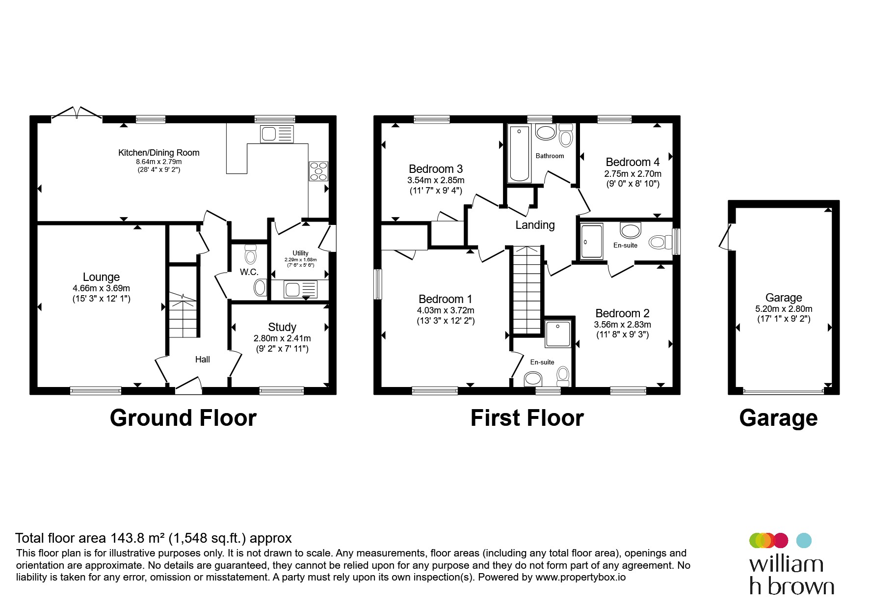 1, Oaks Lea, Norwich floorplan