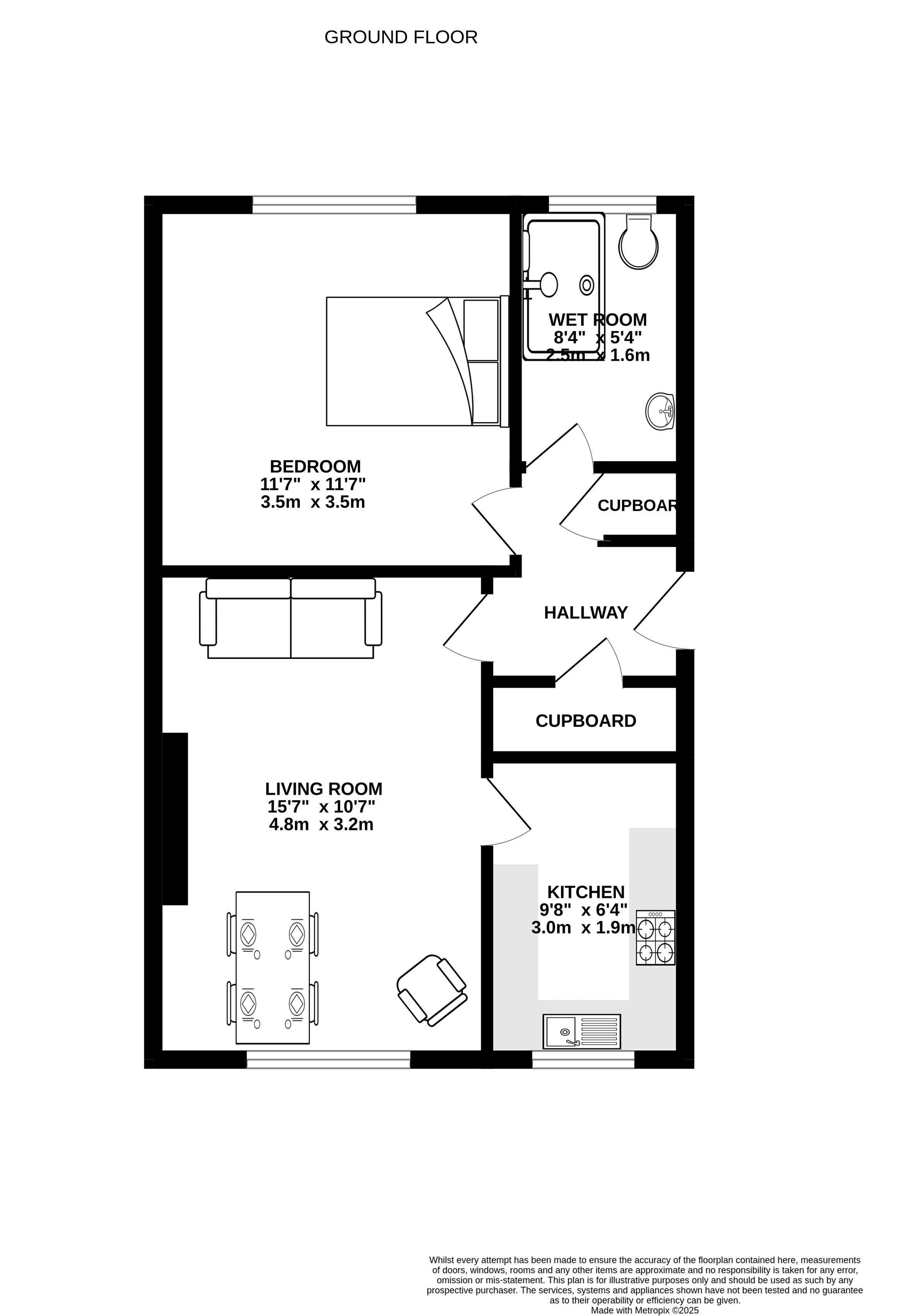 8, The Forge, Handcross floorplan