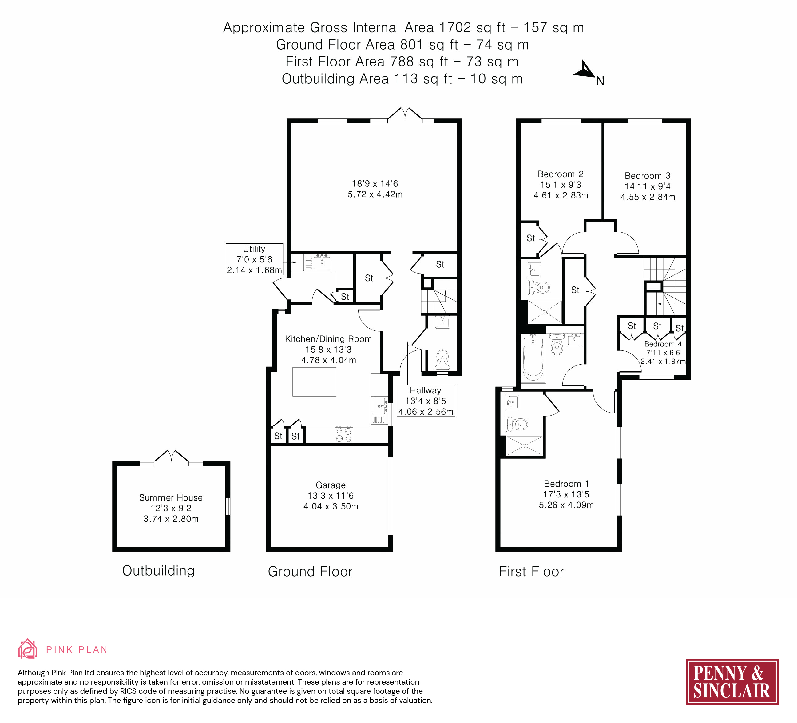 2, Oakwood Place, High Wycombe floorplan