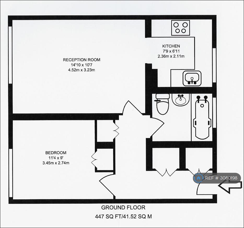 The Redlands Court Downs Road, Beckenham floorplan
