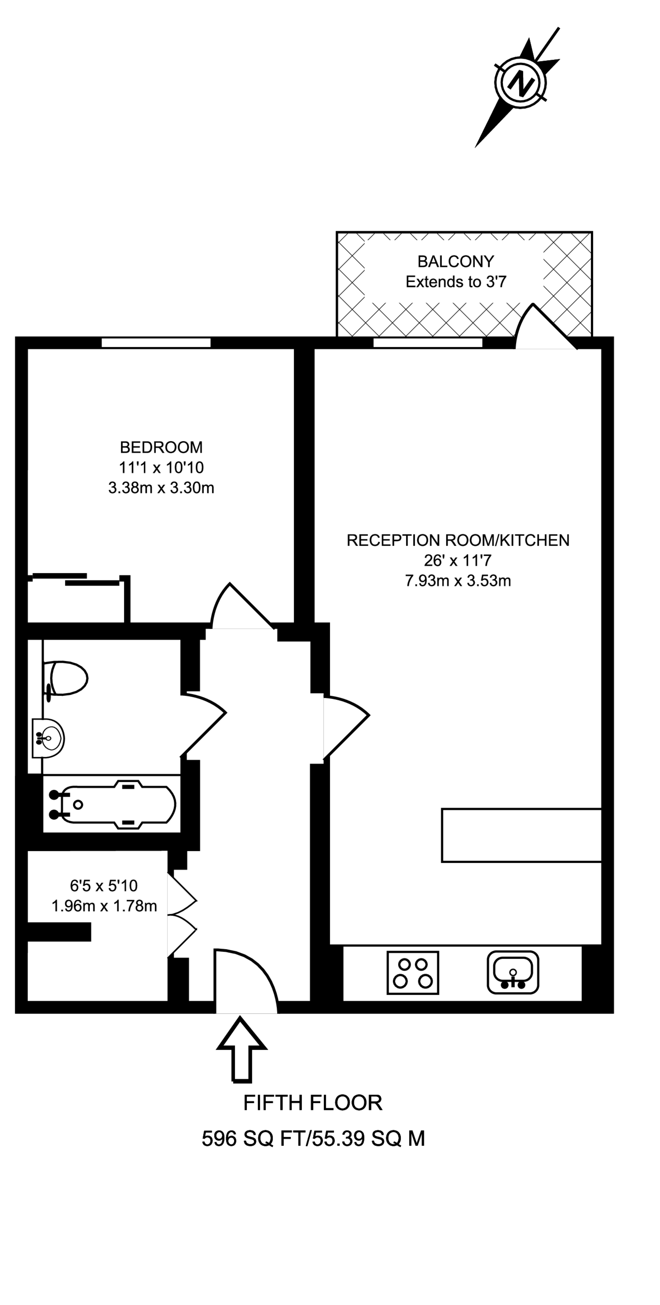 Osiers Lane, Wandsworth floorplan