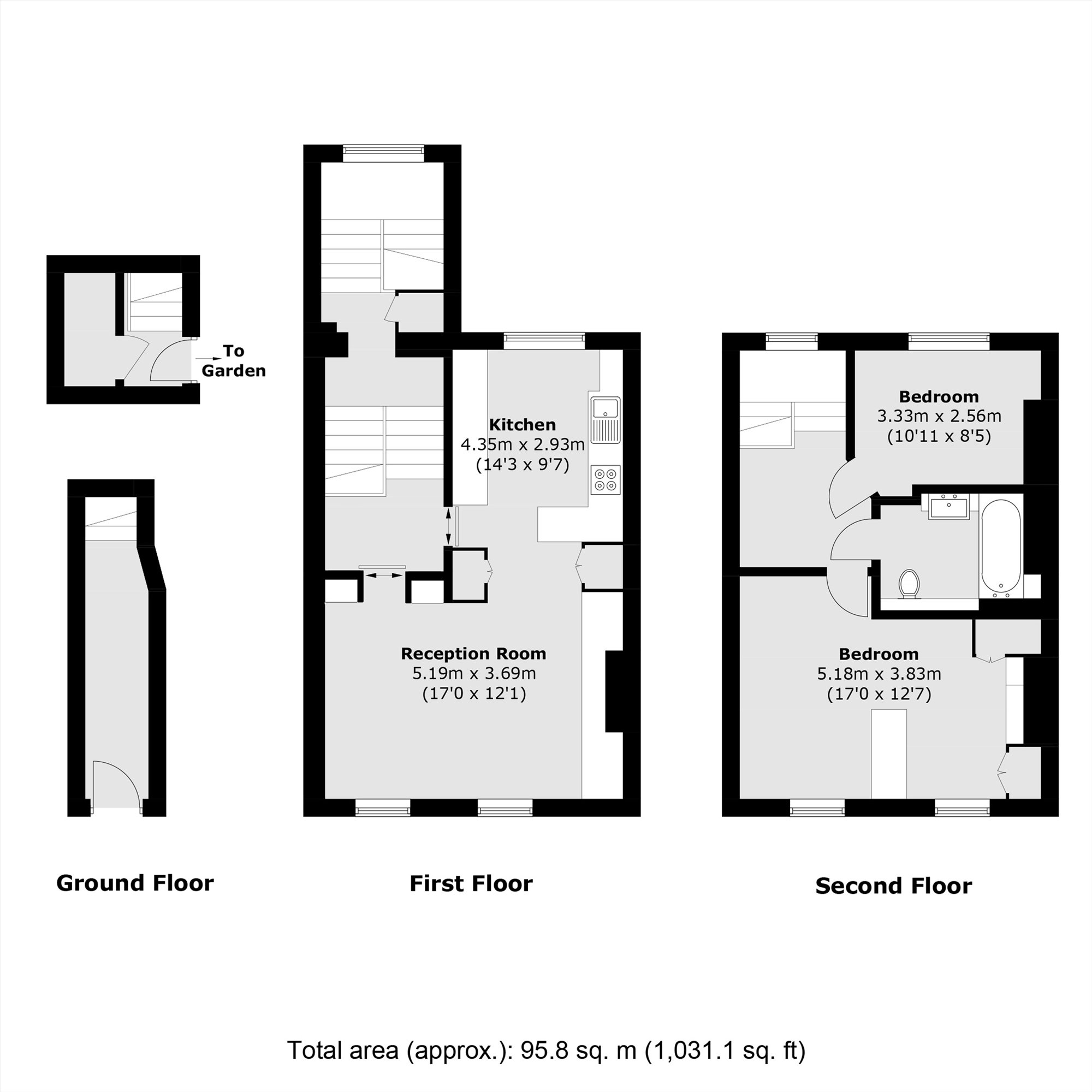 15A, Nettleton Road, London floorplan