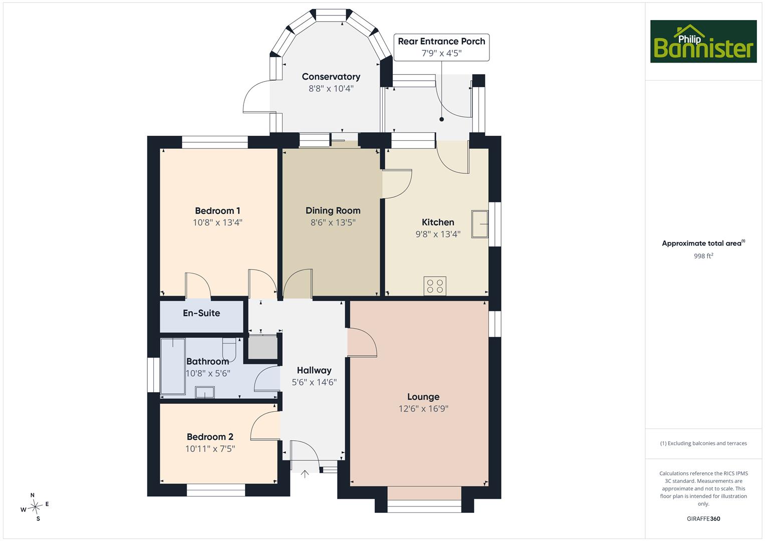 43, Highfield Way, North Ferriby floorplan