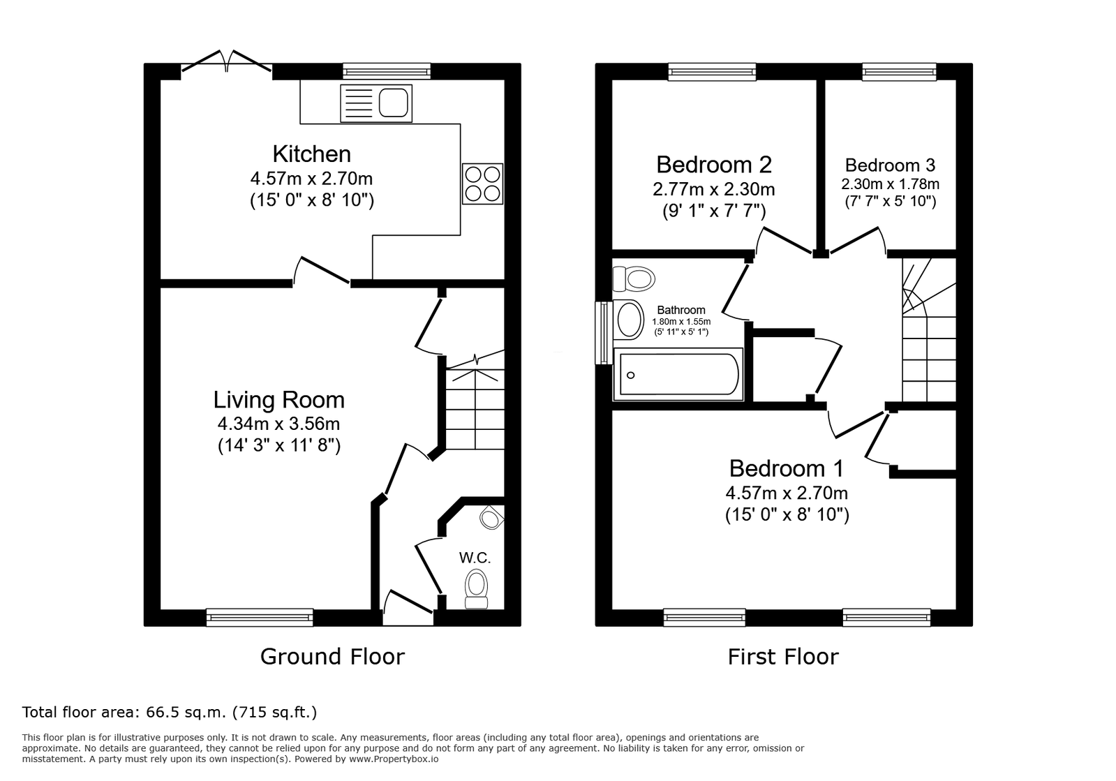 14, Ascot Way, Longbridge floorplan