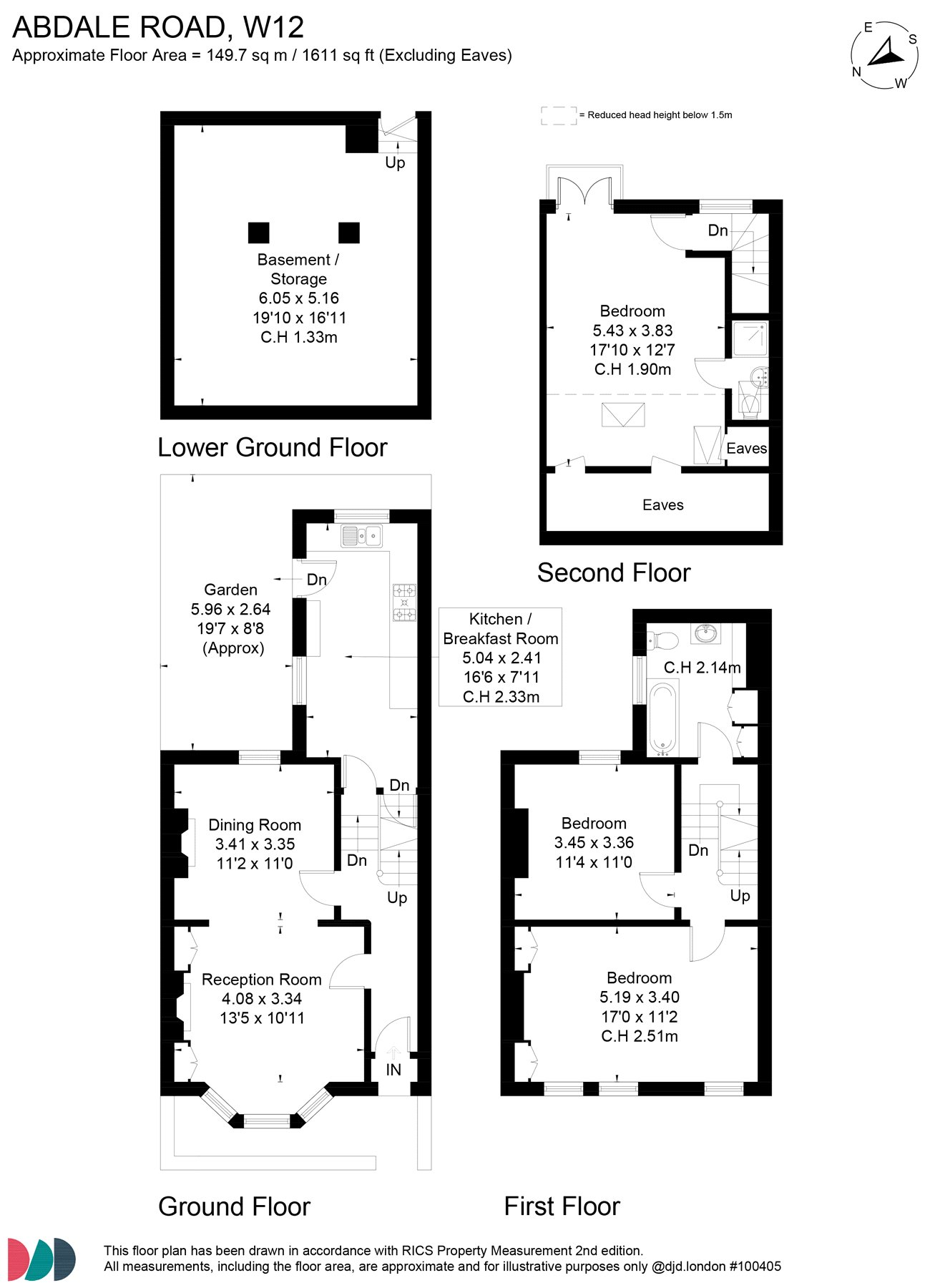 70,, Abdale Road, London floorplan