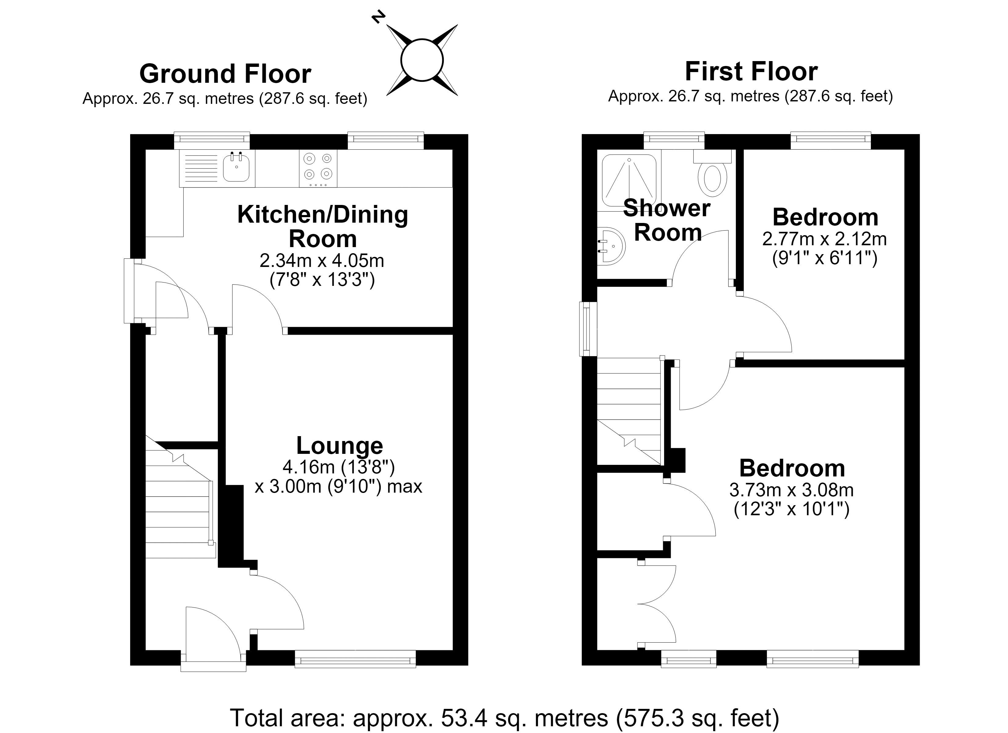 25, Lawford Close, Telford floorplan