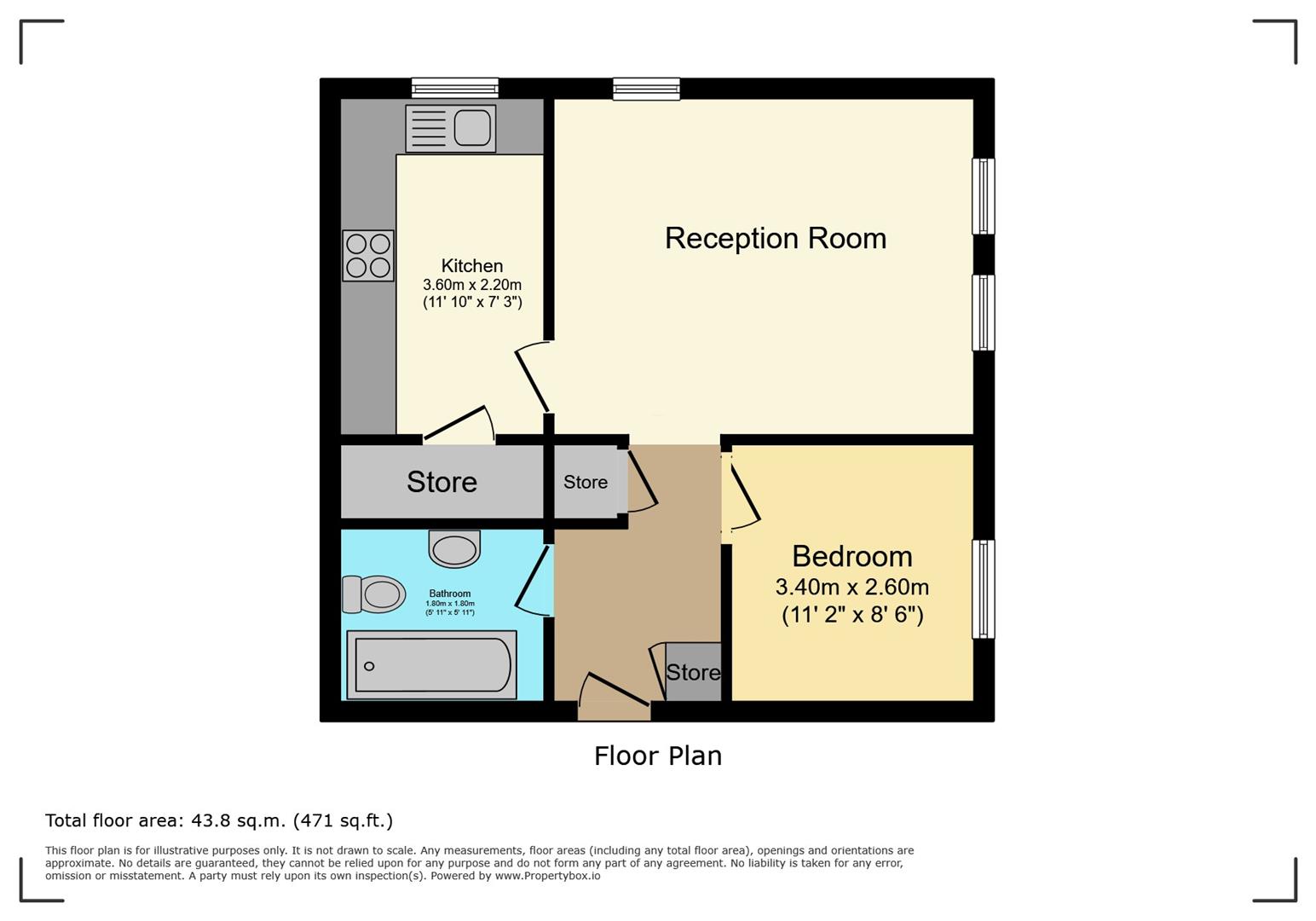 Heol Broadland, Barry floorplan
