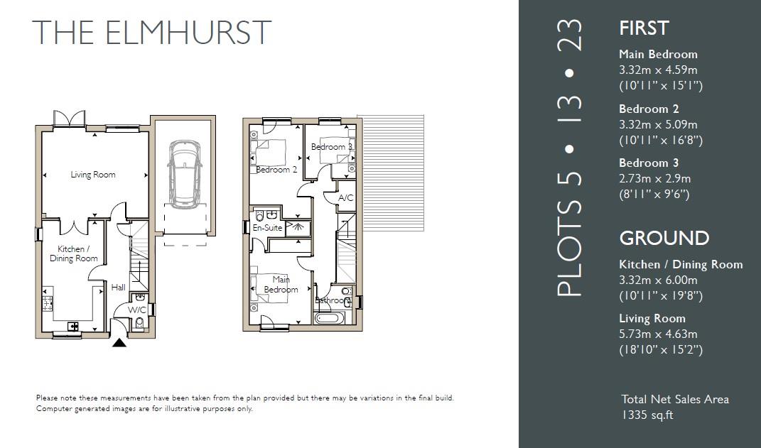 5, White Horse Valley, Bratton floorplan