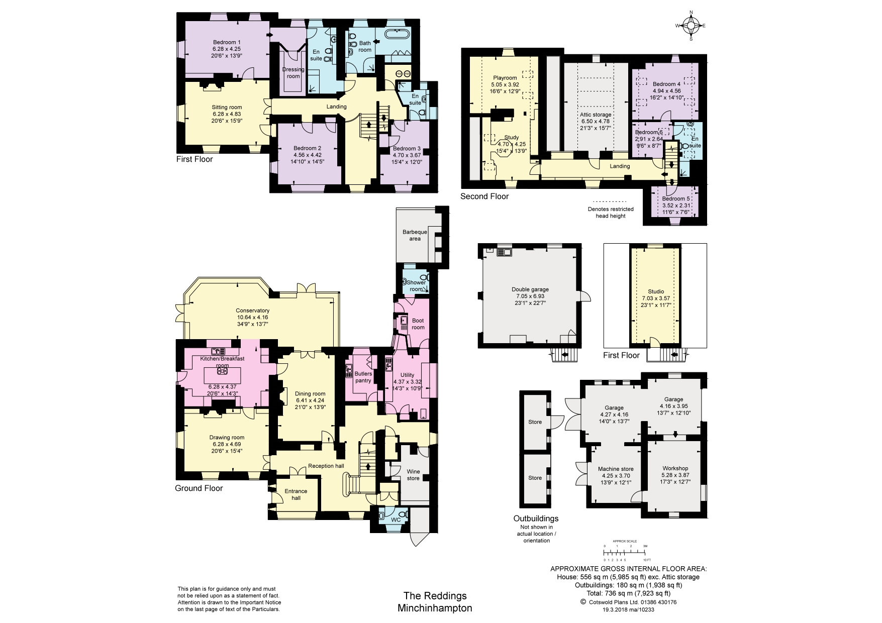 Burleigh, Stroud floorplan