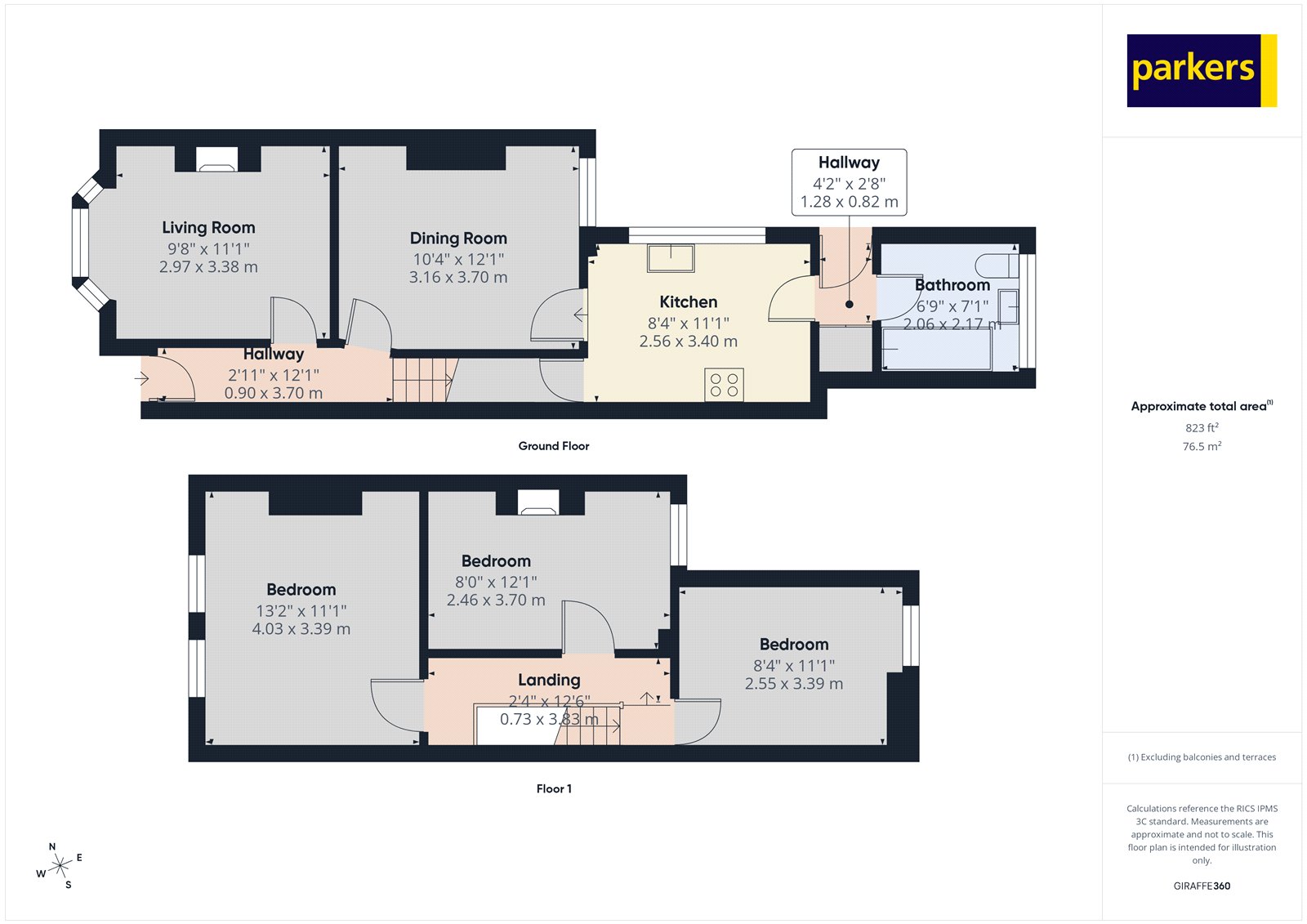 MARKETING CARD - 47,, Beecham Road, Berkshire floorplan