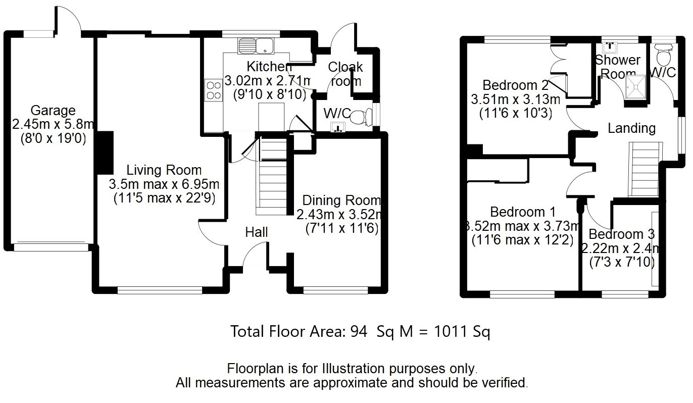Cedar Close, Bagshot GU19, 3 bedroom detached house for sale 54115618