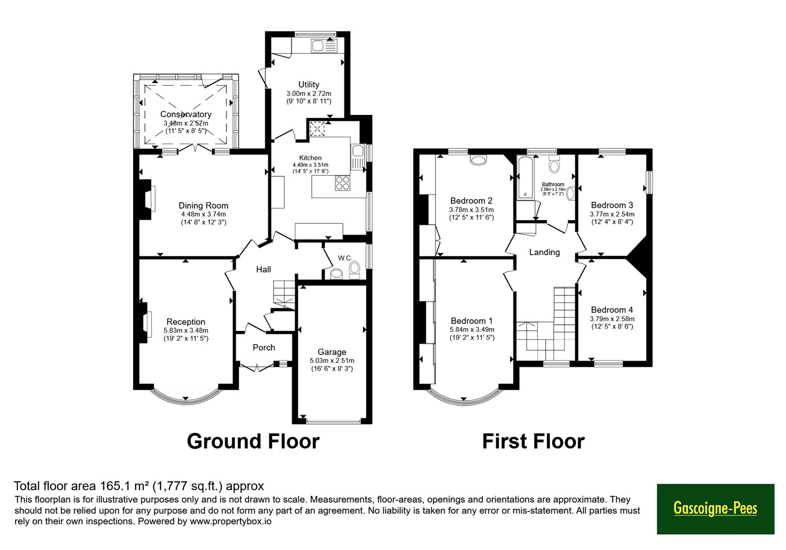57, The Manor Drive, Worcester Park floorplan