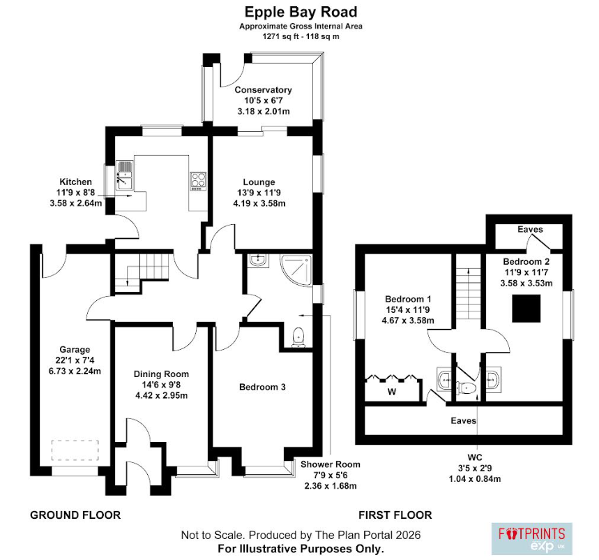 Epple Bay Road, Birchington floorplan
