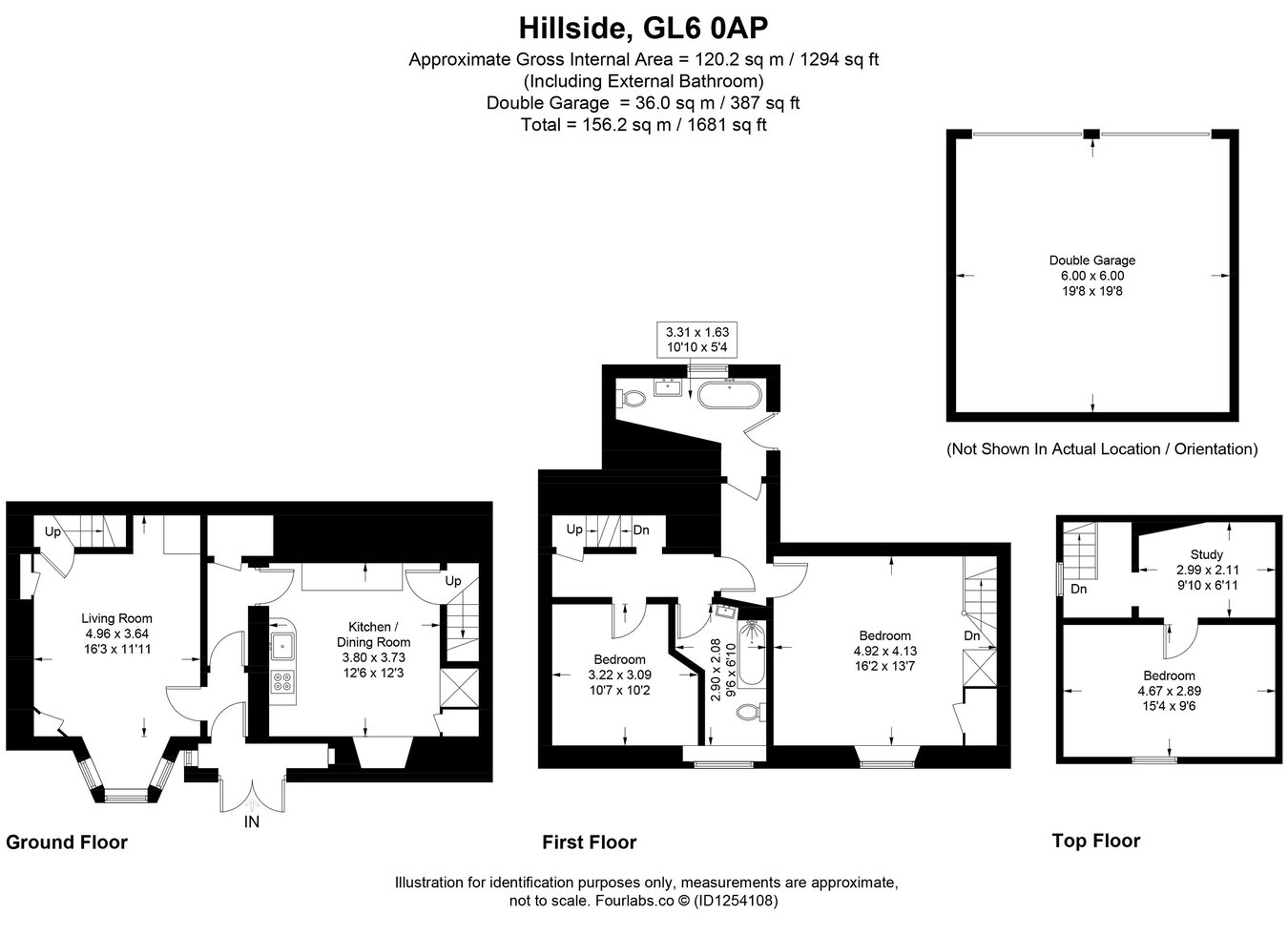 Hillside,, Watledge, Nailsworth floorplan