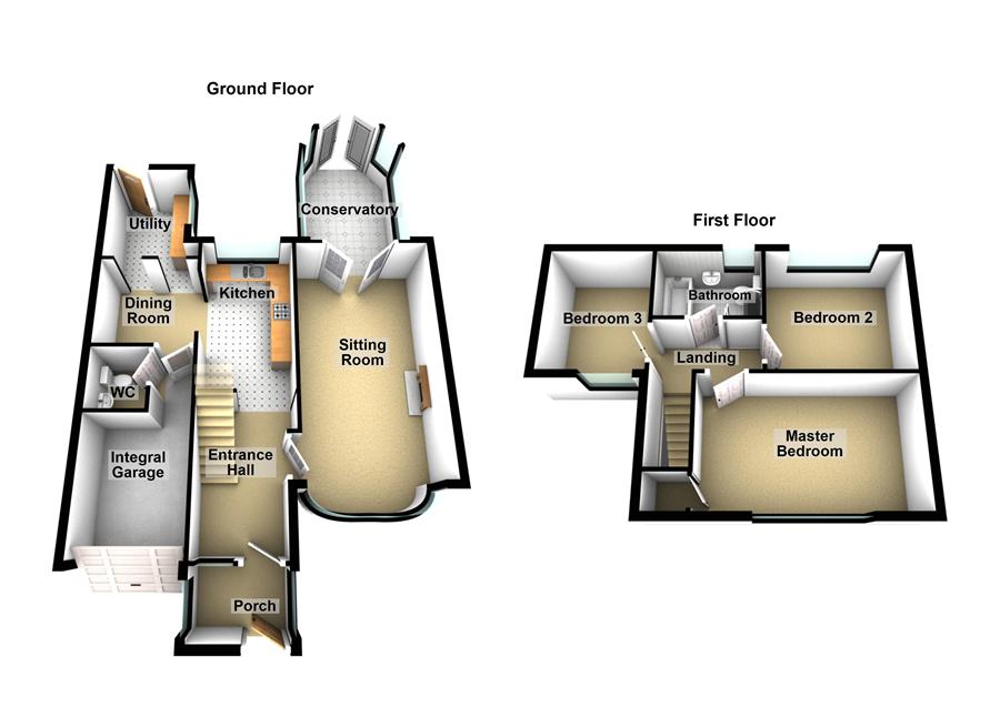 9, Jubilee Close, Bidford-on-Avon floorplan