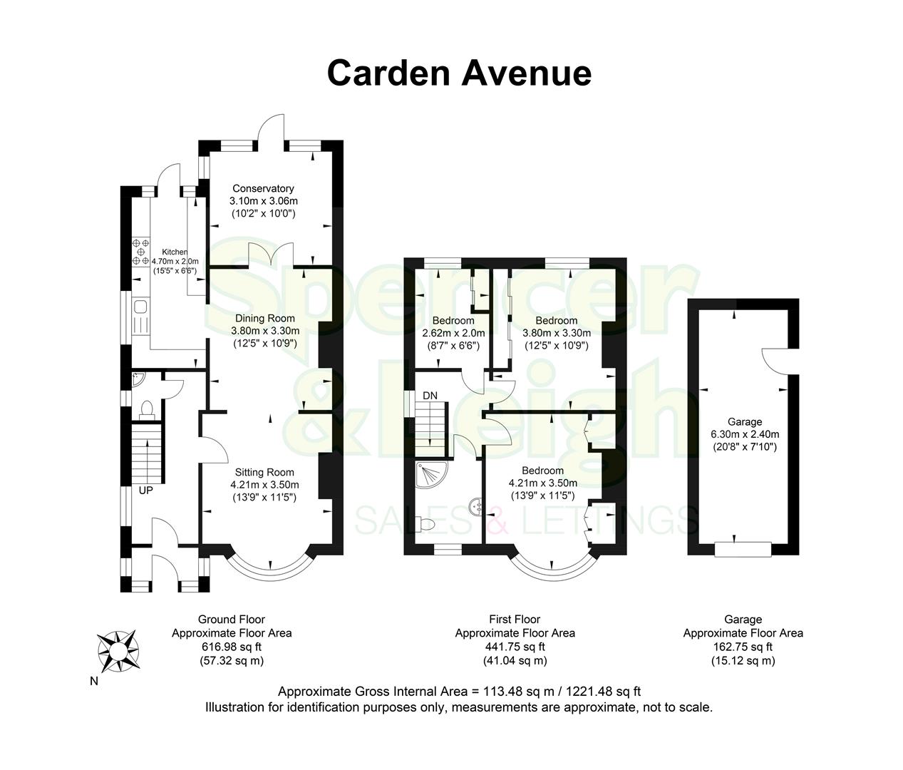 Carden Avenue, Brighton BN1, 3 bedroom semidetached house for sale