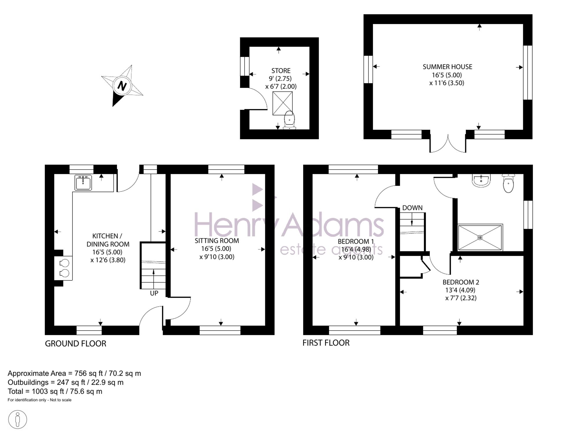 Rickyard Cottage Birdham Road, Chichester floorplan