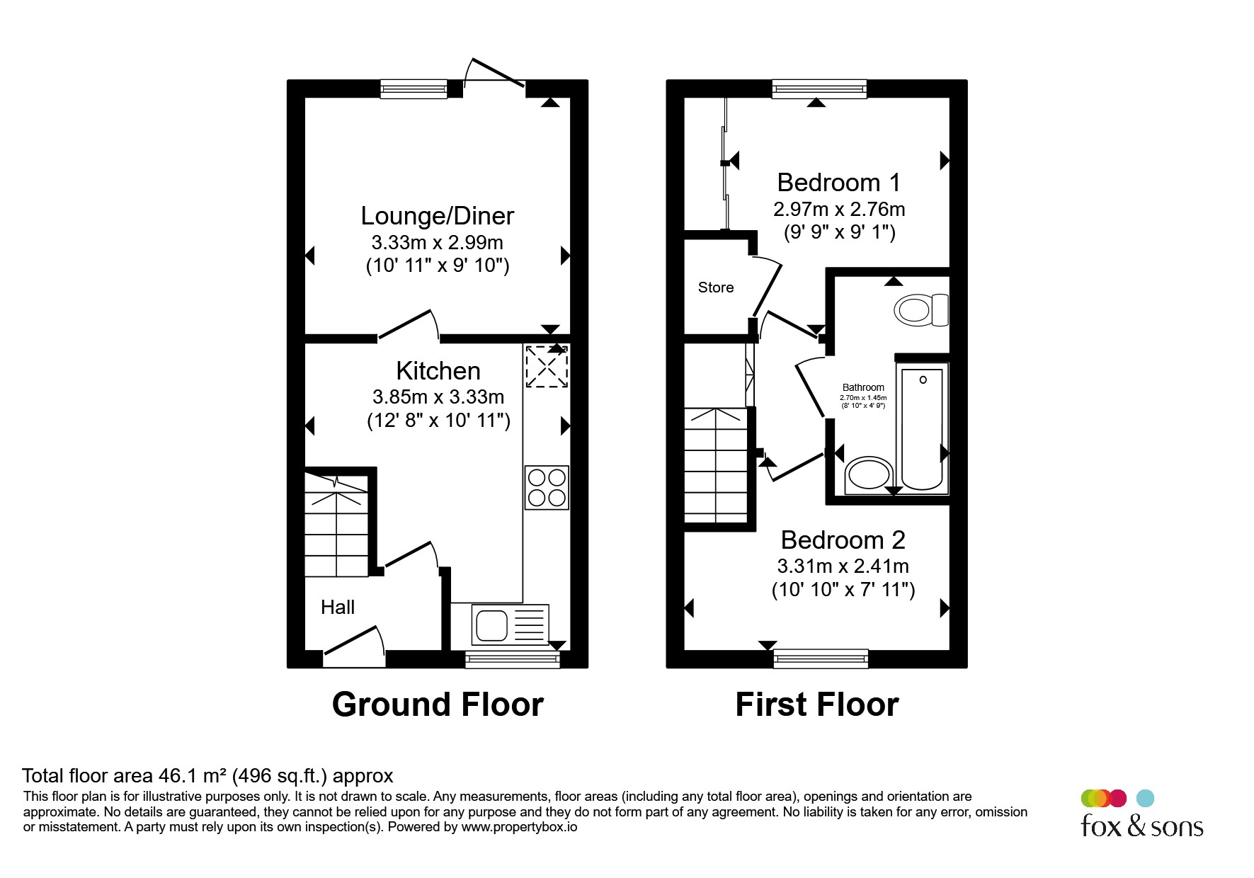 41, Ryecroft, Haywards Heath floorplan