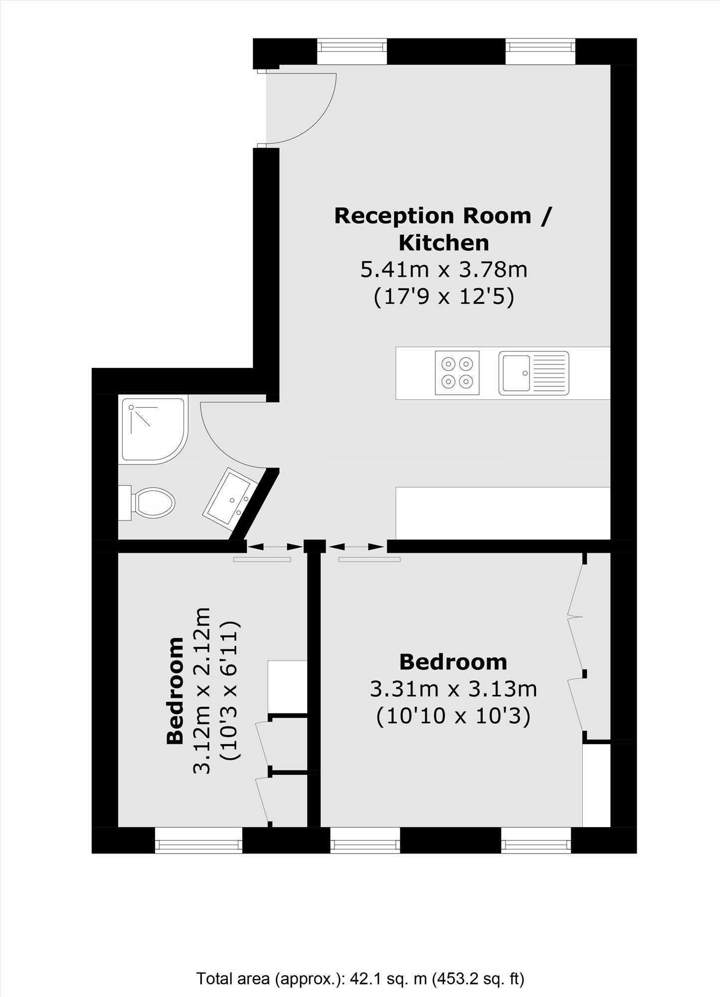 Flat 2, 4, Brentford Business Centre, Brentford floorplan