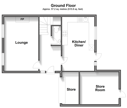 Fontwell Close Fontwell, Arundel floorplan