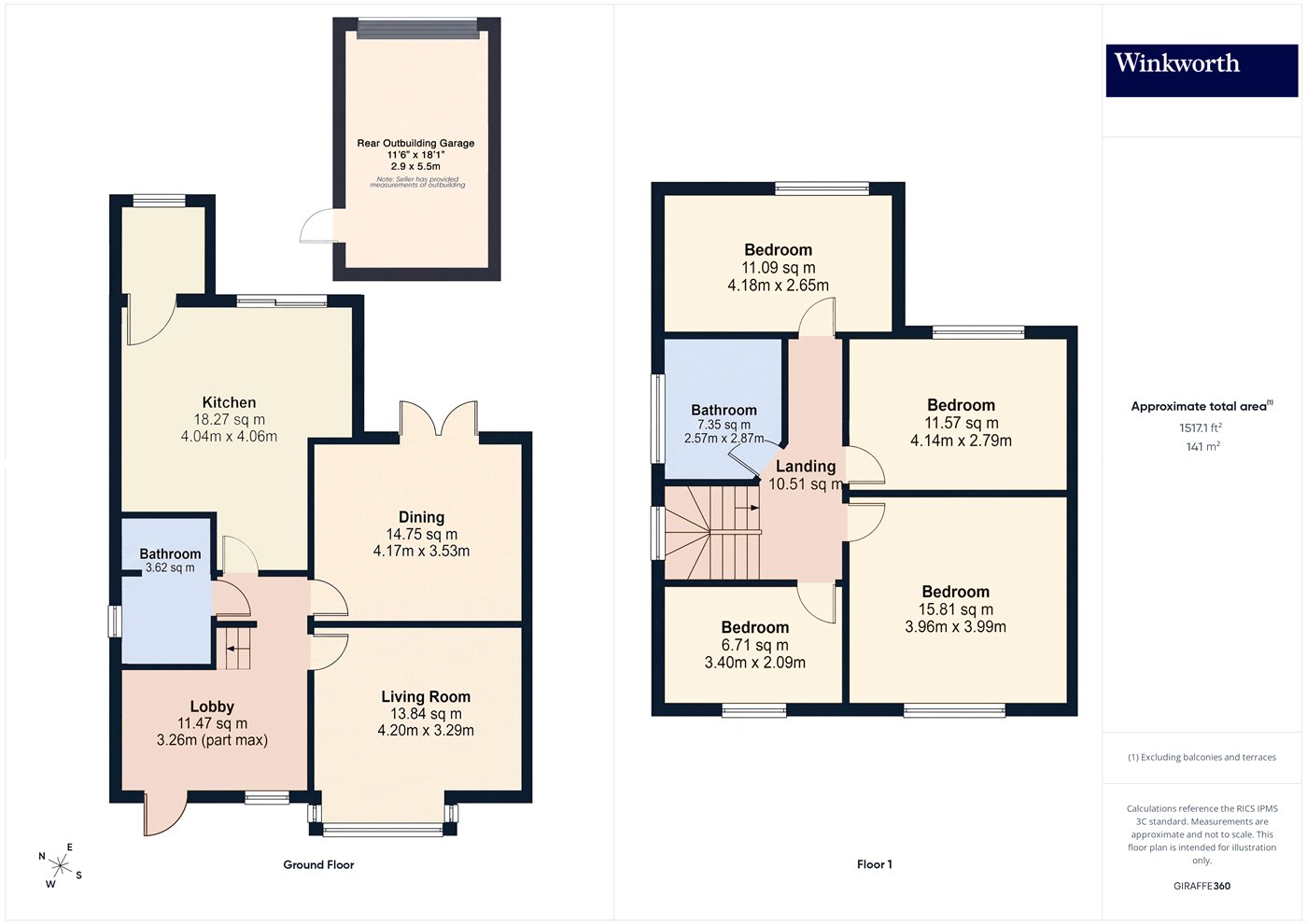 Forty Avenue, Wembley floorplan