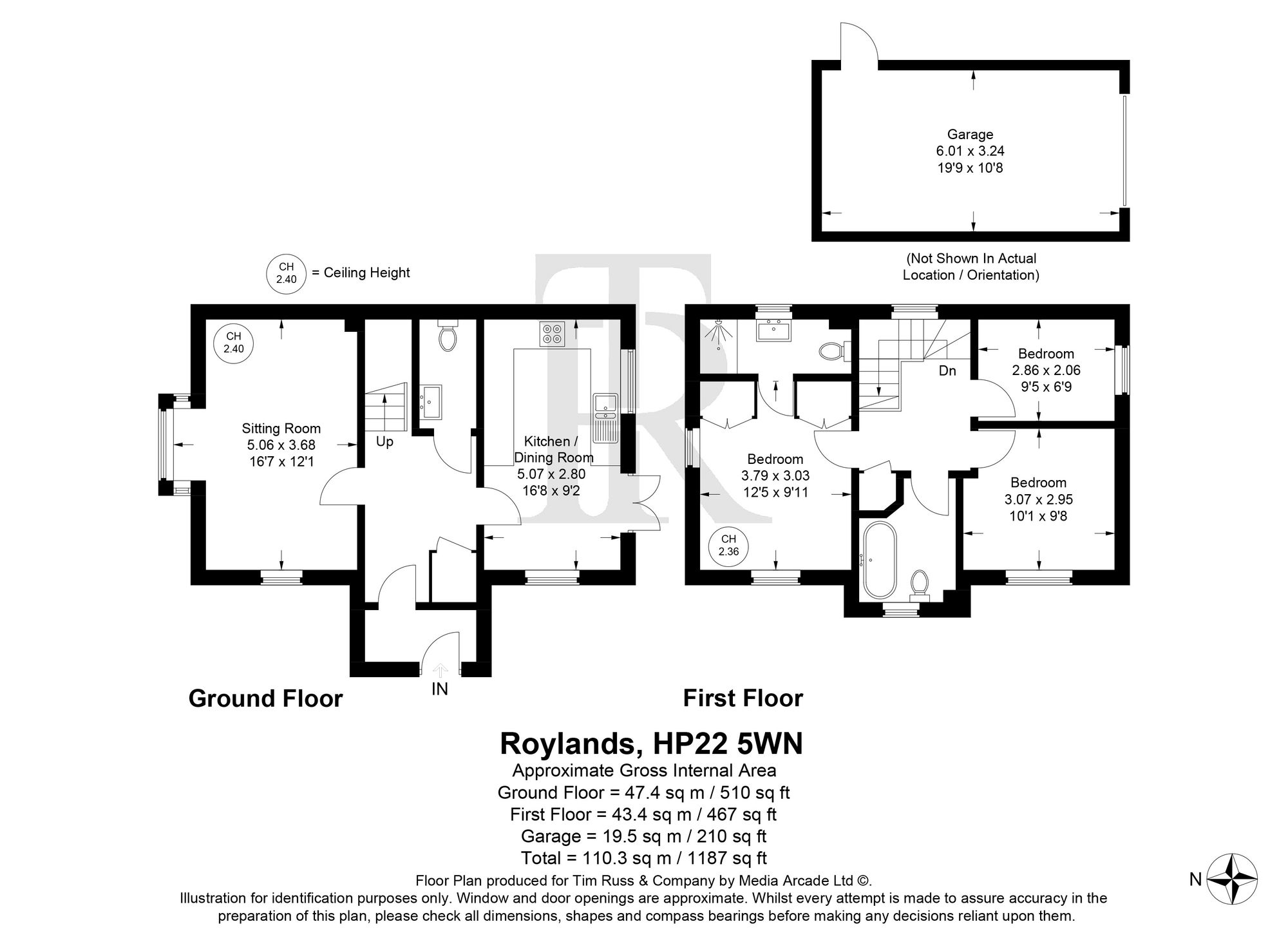 6 Roylands, Aylesbury floorplan