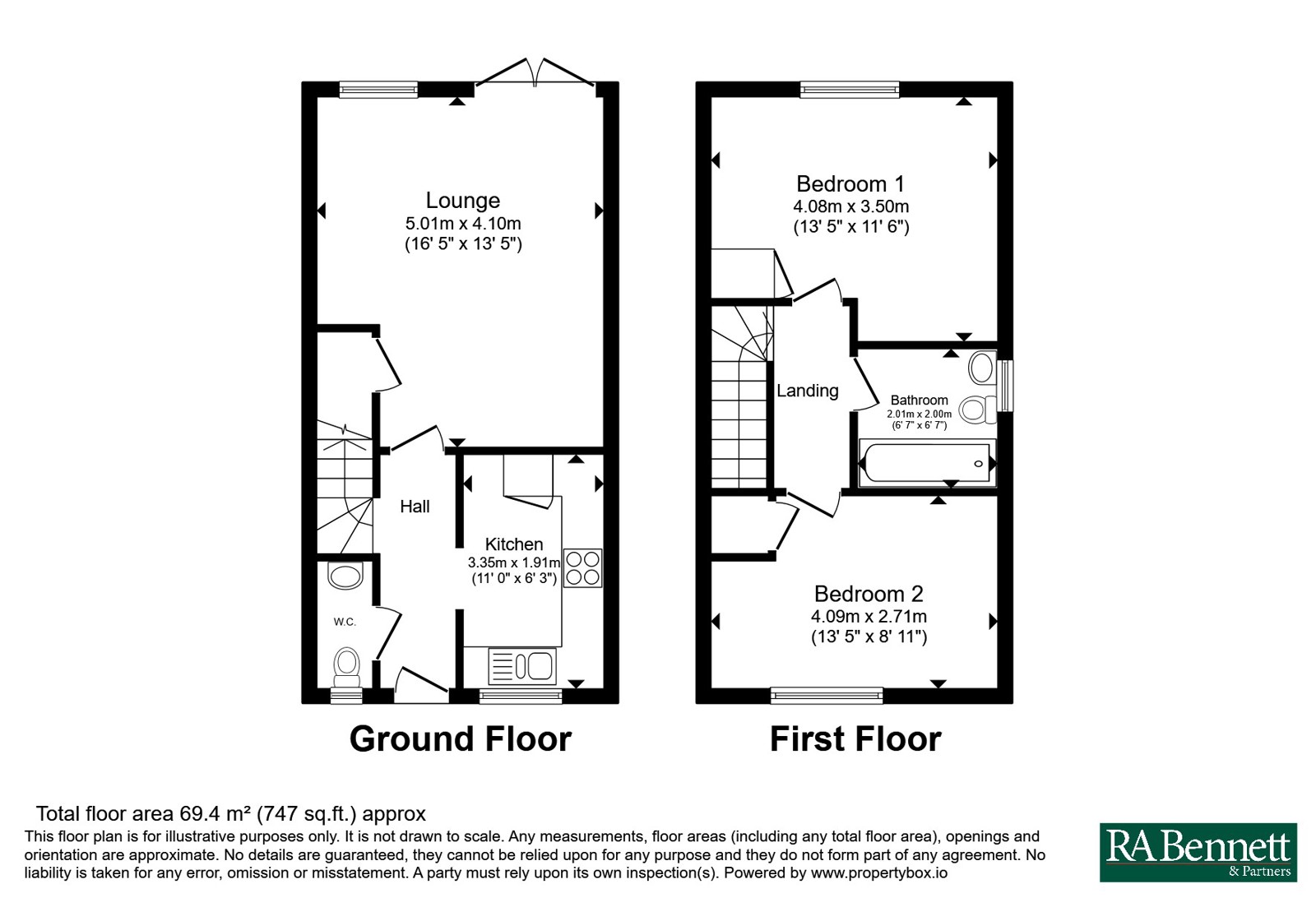 12, Nolder Way, Dursley floorplan