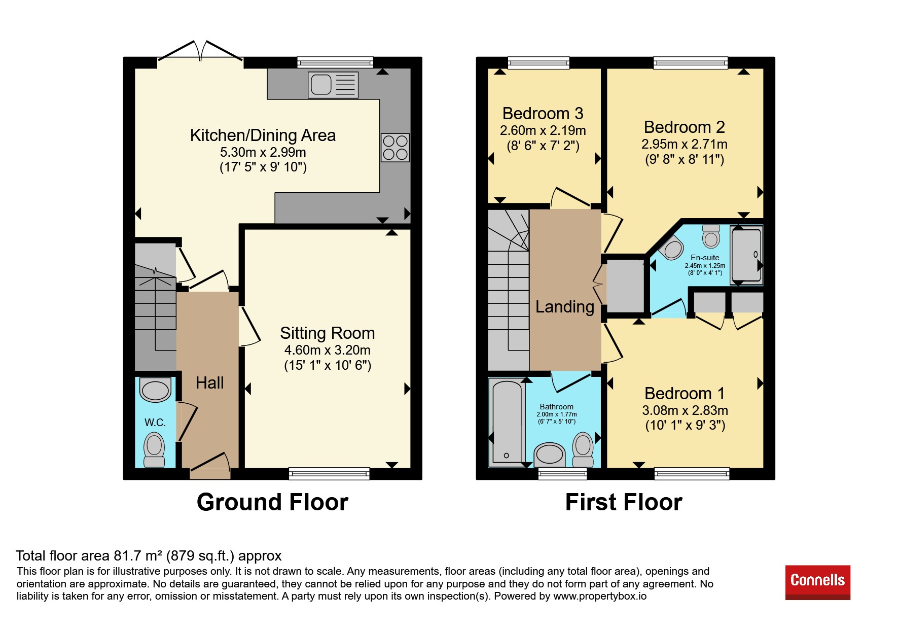 78, Holdenby Drive, Corby floorplan