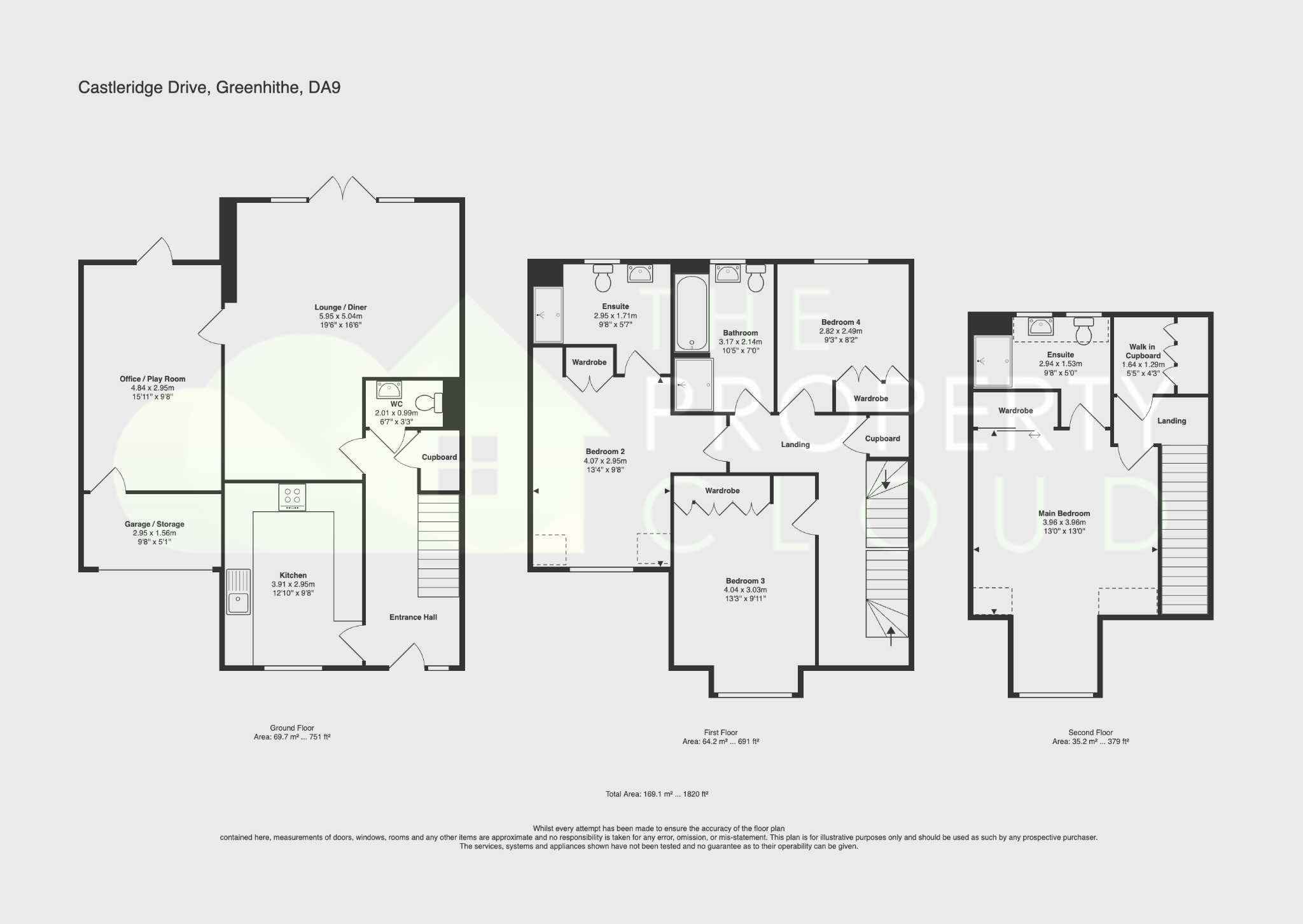 79 Castleridge Drive, Greenhithe, Kent floorplan