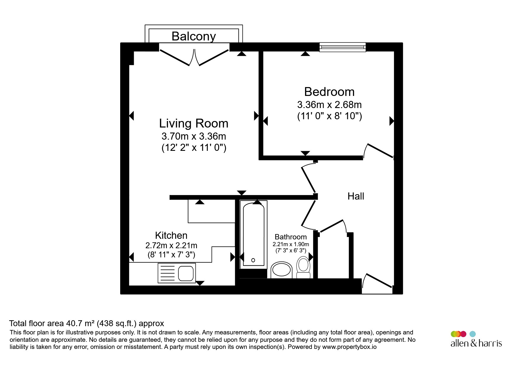Flat 26, The Mill House, Ferry Street, Bristol floorplan