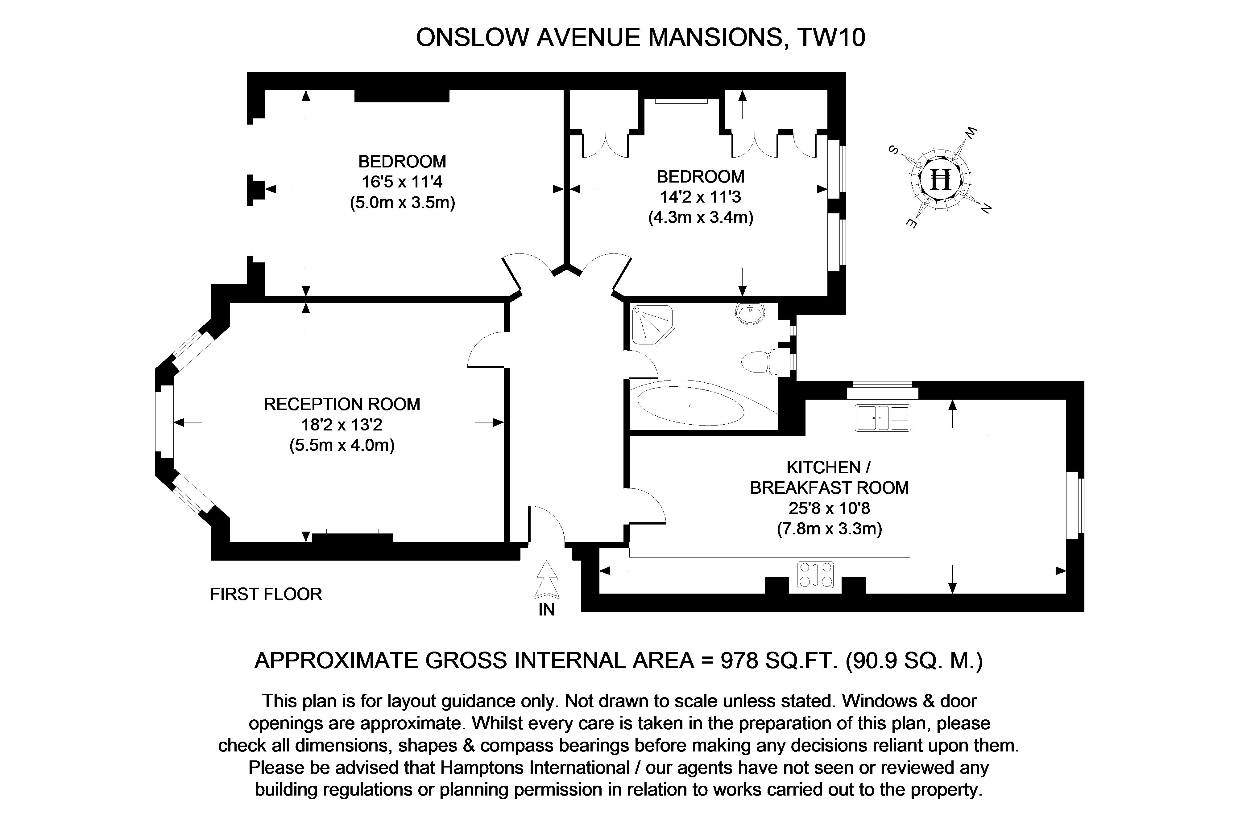 Onslow Avenue Richmond Tw10 2 Bedroom Flat To Rent 54152463