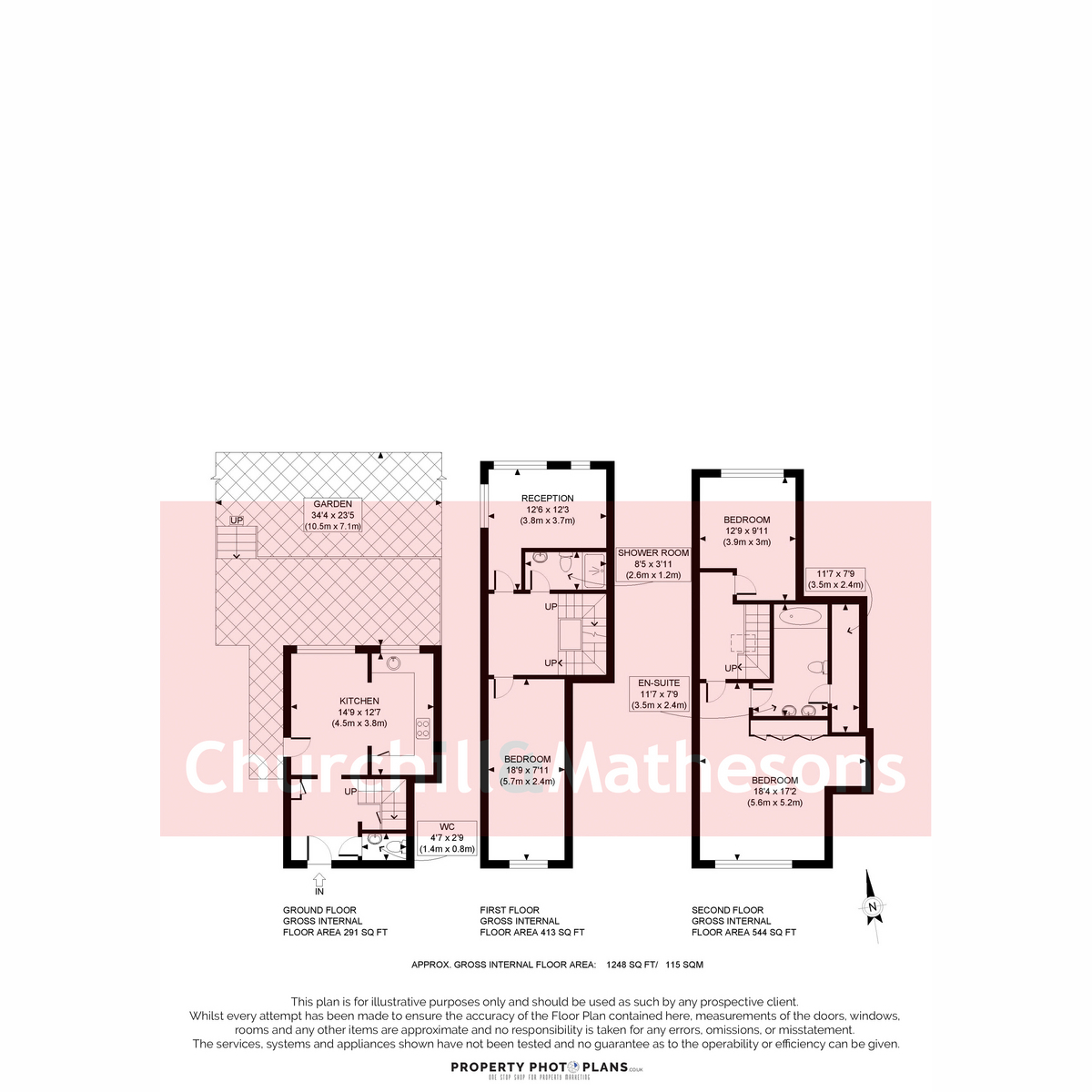 9a, Carew Road, Northwood floorplan