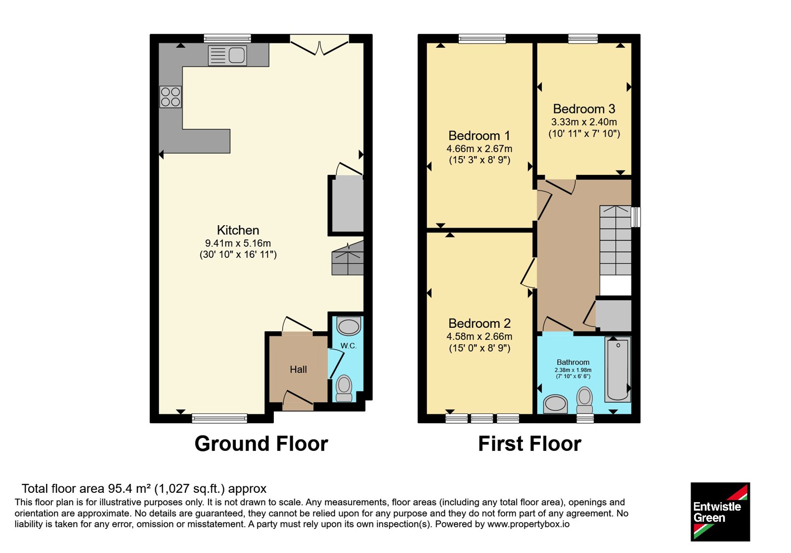 134, Skipton Road, Lancashire floorplan