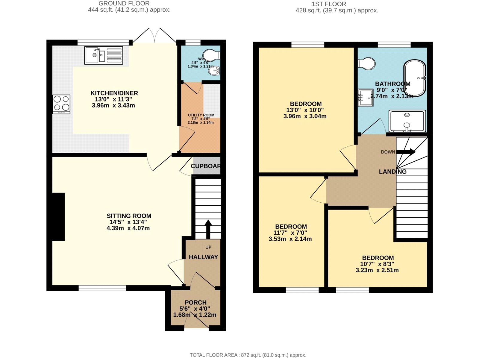 44, Vallis Road, Somerset floorplan