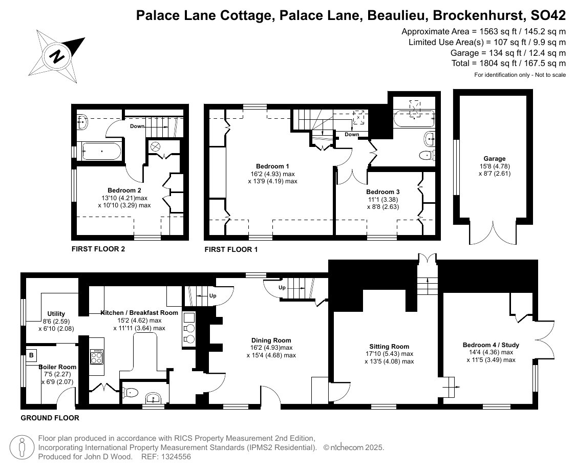 Palace Lane Cottage,, Palace Lane, Brockenhurst floorplan