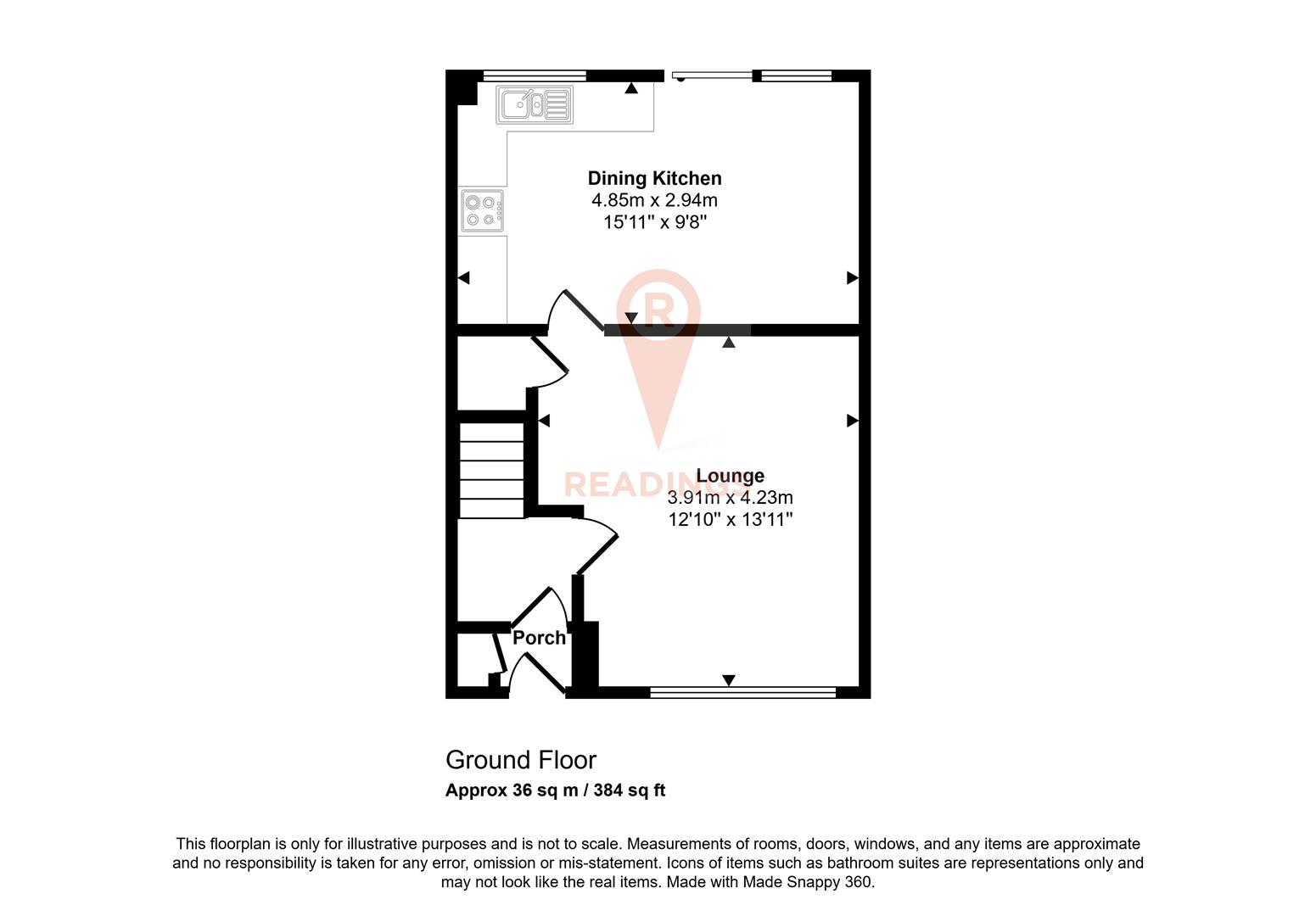 4, Harrison Close, Market Harborough floorplan