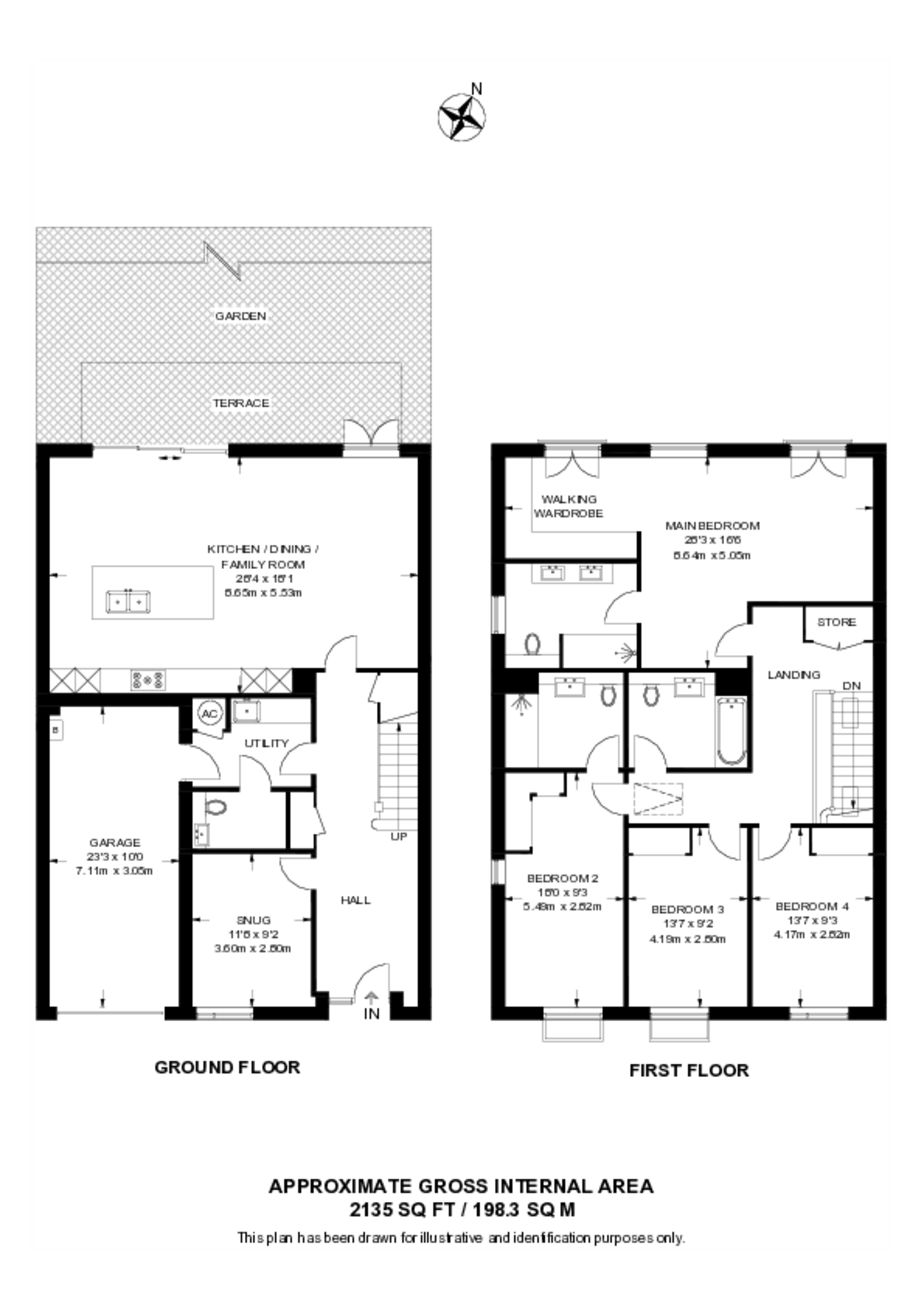 Trent Park, Enfield floorplan