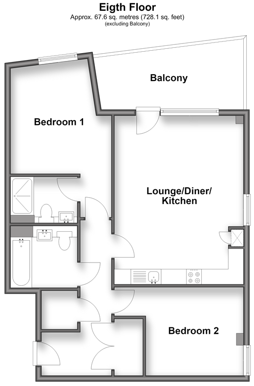 Forest Road Walthamstow, London floorplan