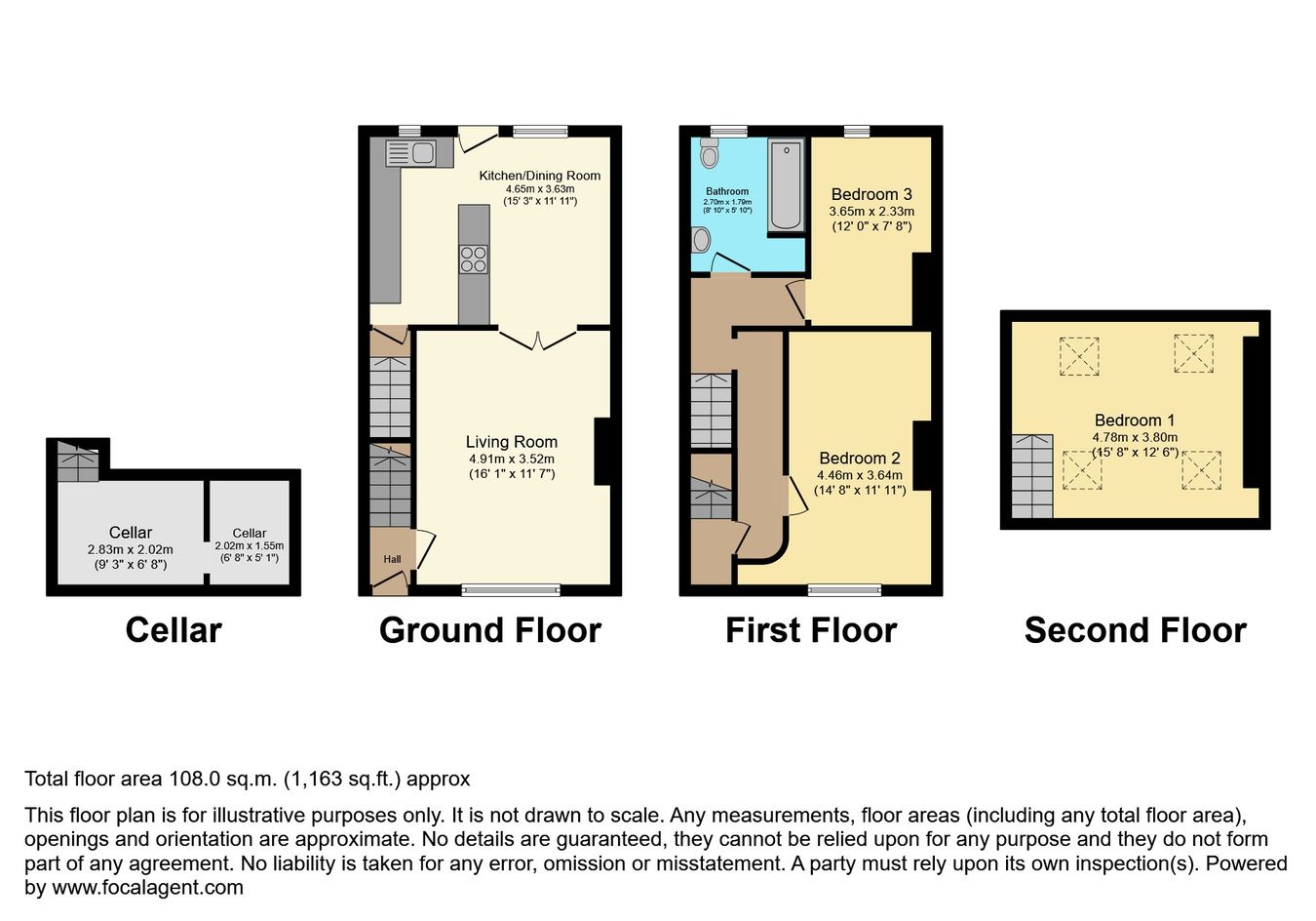 3, Windmill Fold, Leeds floorplan