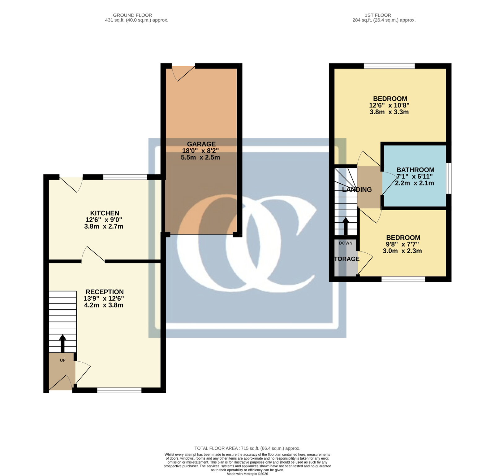 11, Mandrake Close, Coventry floorplan